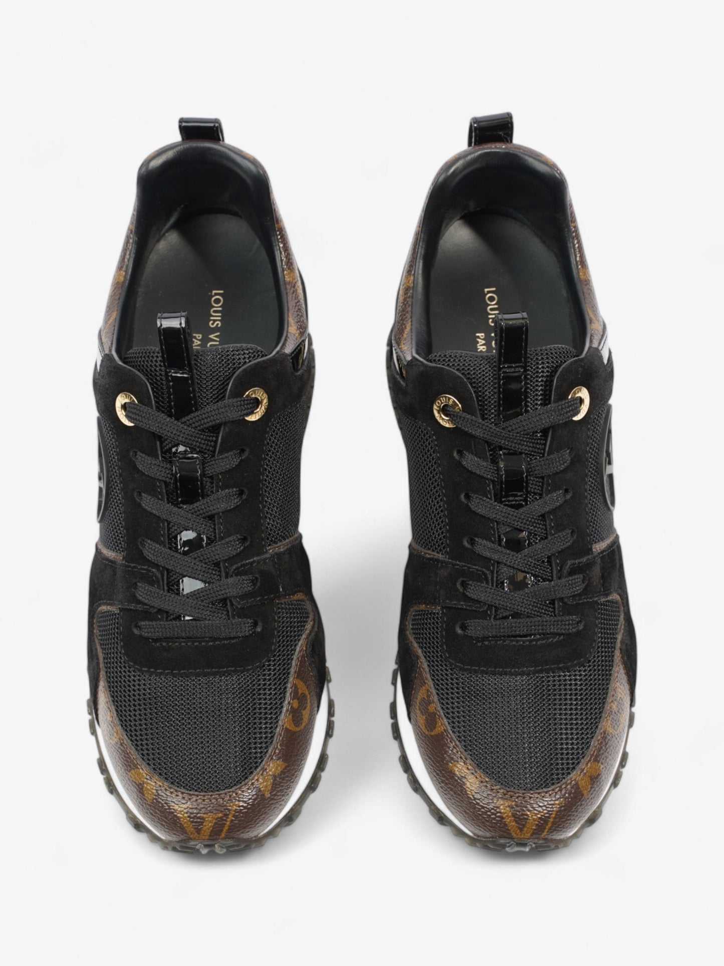 Louis Vuitton Run Away Black / Monogram Mesh EU 38 UK 5