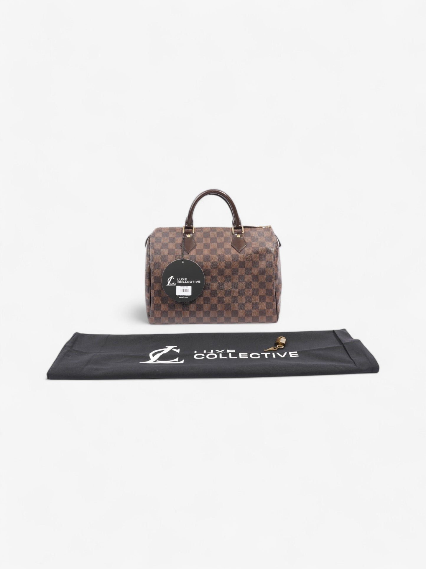Louis Vuitton Speedy Damier Ebene Coated Canvas 30