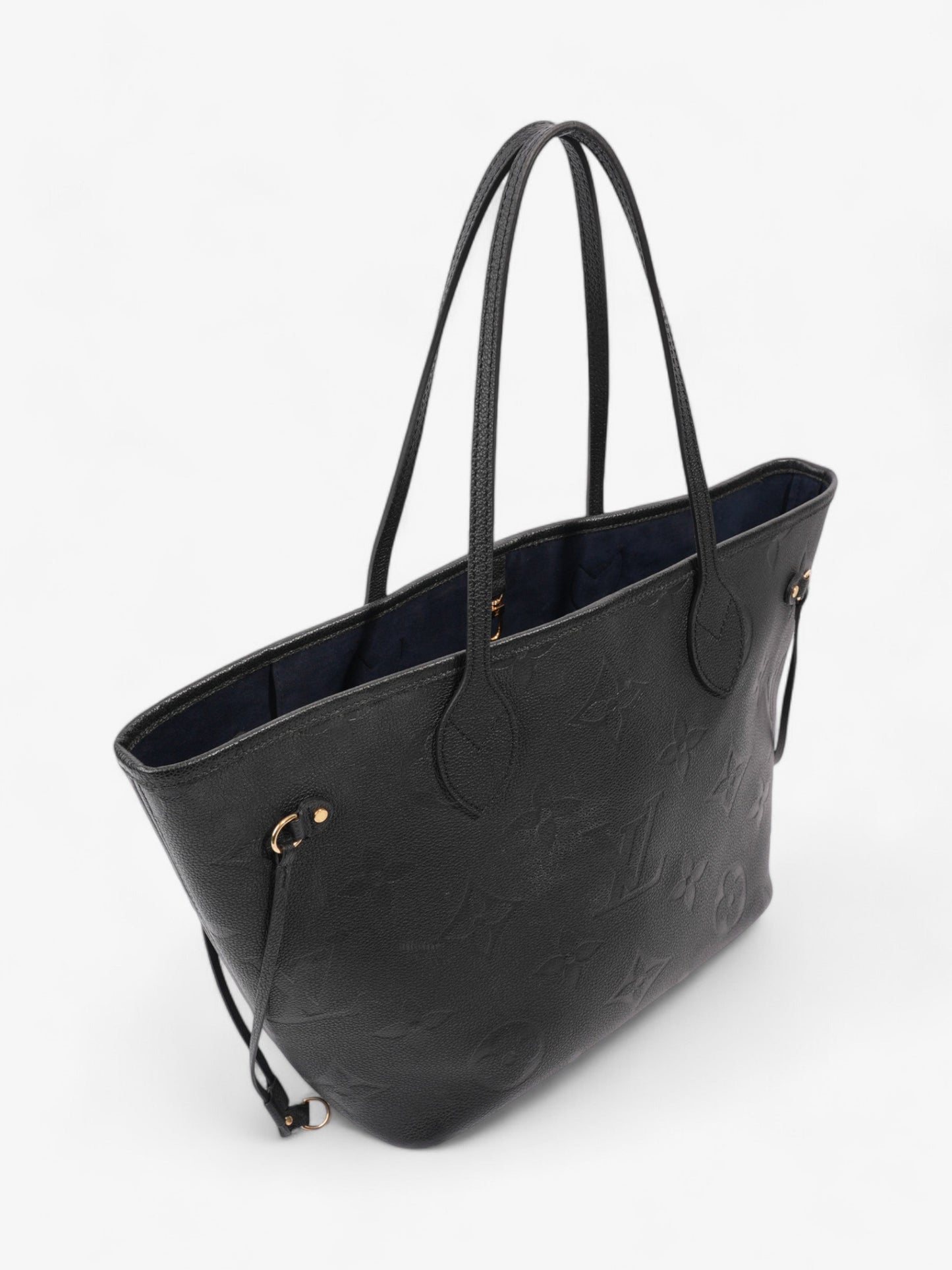 Louis Vuitton Neverfull Black Empreinte Leather MM