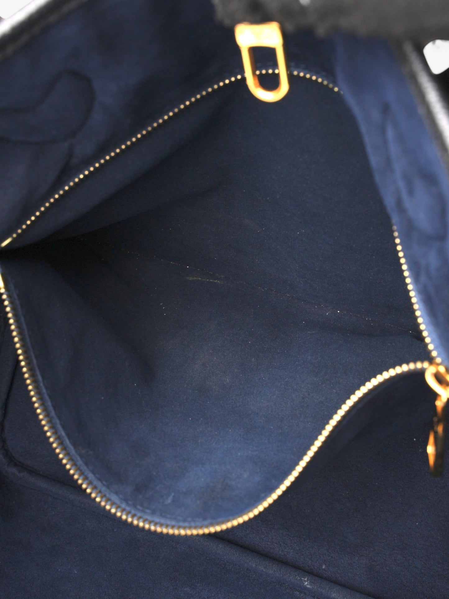 Louis Vuitton Neverfull Black Empreinte Leather MM