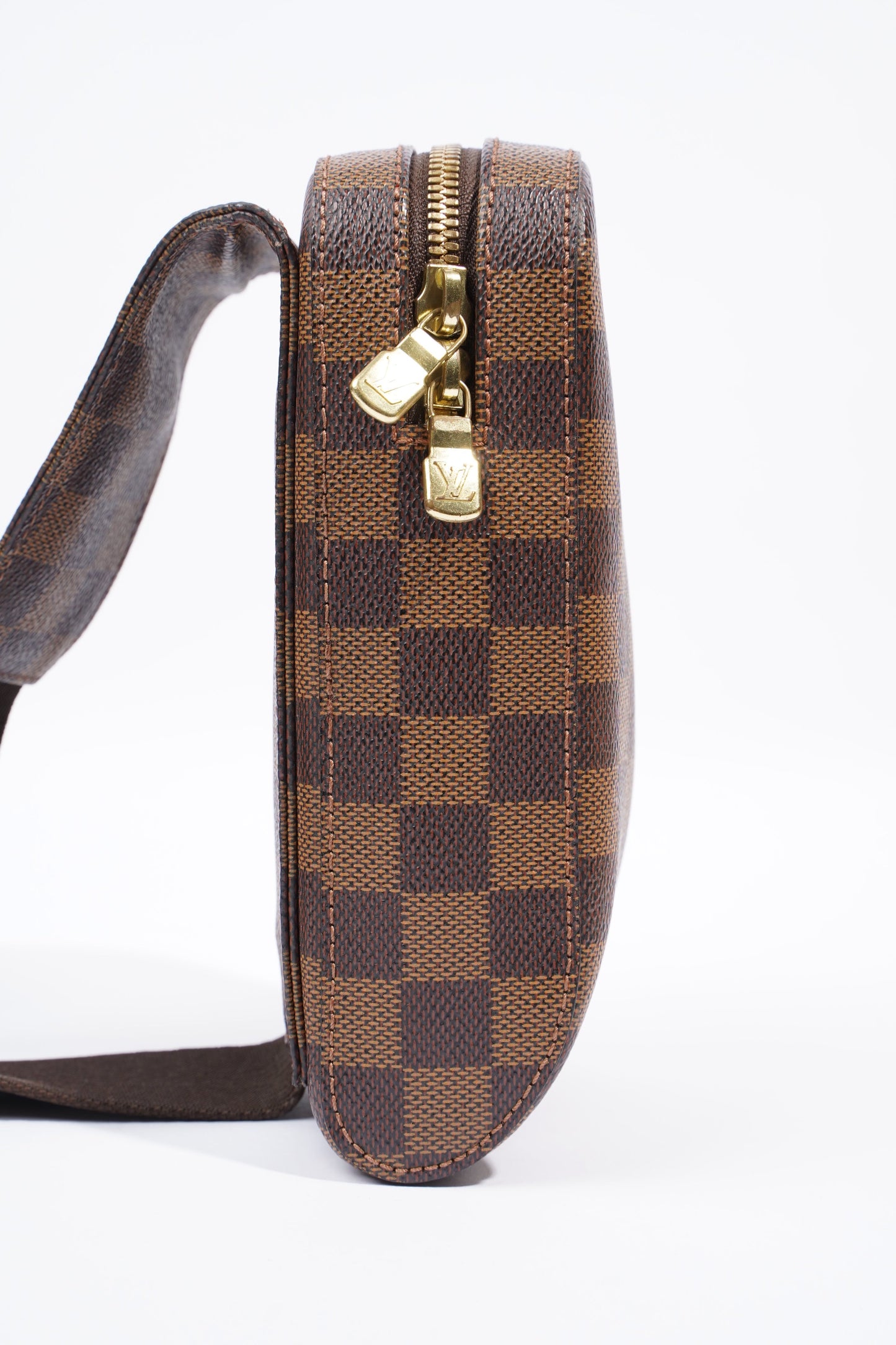 Louis Vuitton Geronimo Damier Ebene Coated Canvas