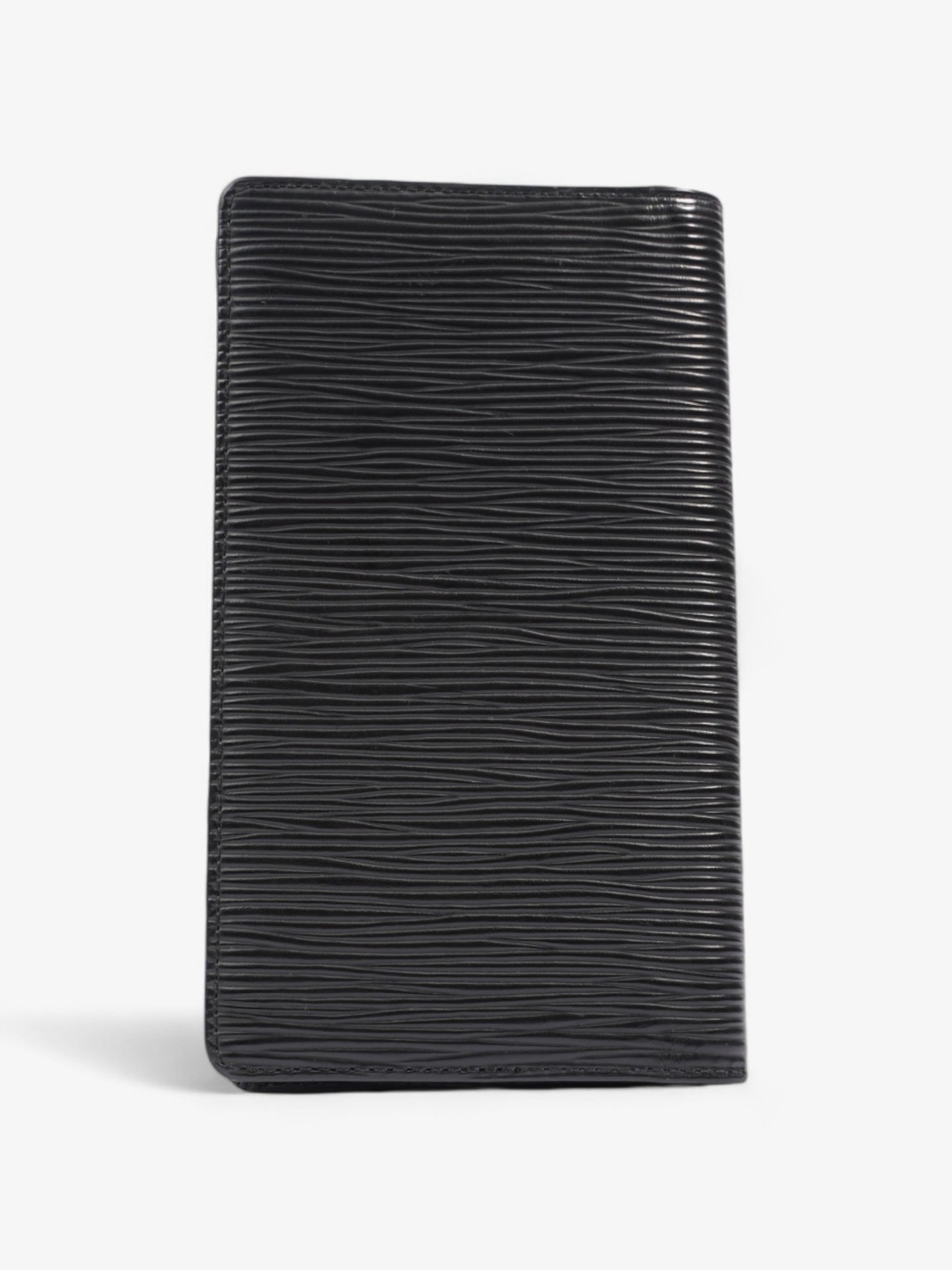 Louis Vuitton Pocket Agenda Cover Black Epi Leather
