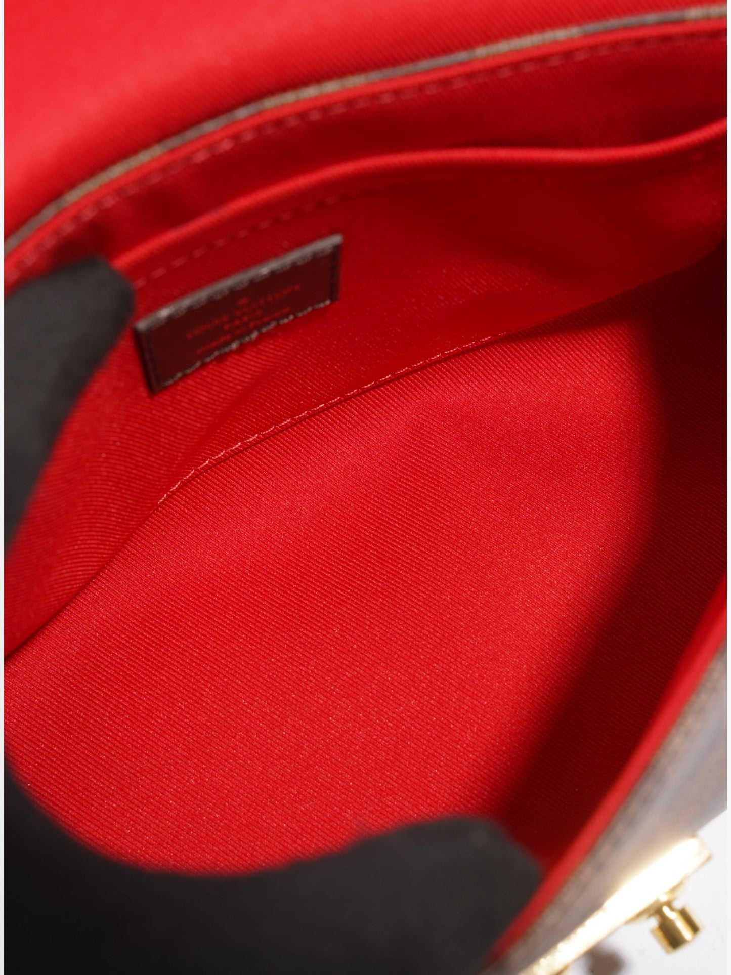 Louis Vuitton Croisette Damier Ebene Coated Canvas