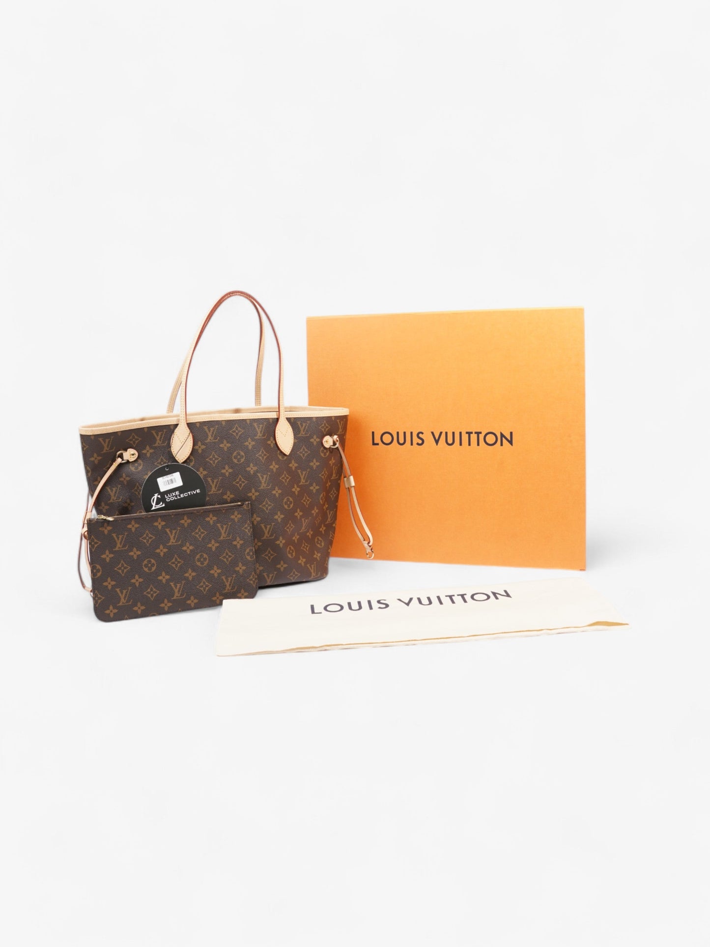 Louis Vuitton Neverfull Monogram Coated Canvas MM