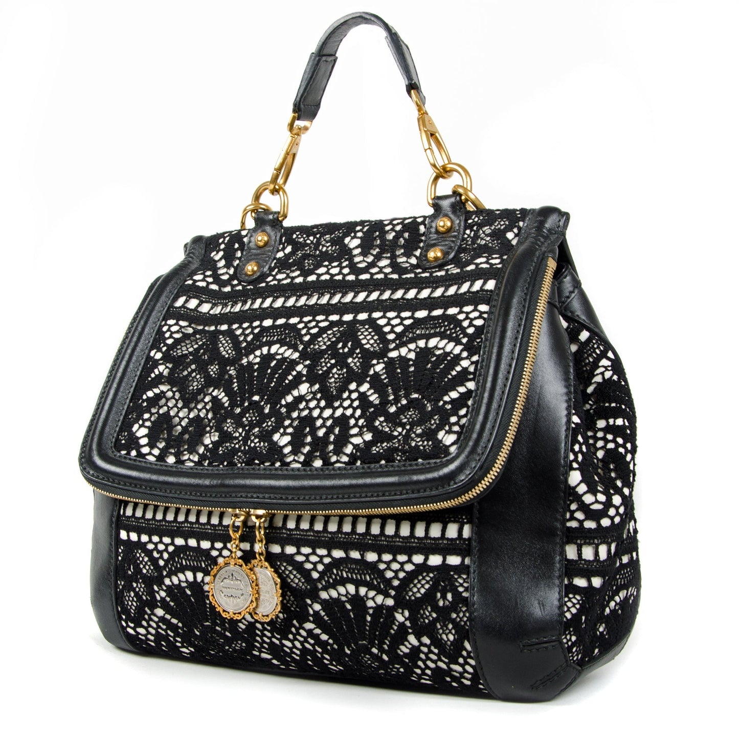 Large Miss Sicily Lace Heritage Satchel