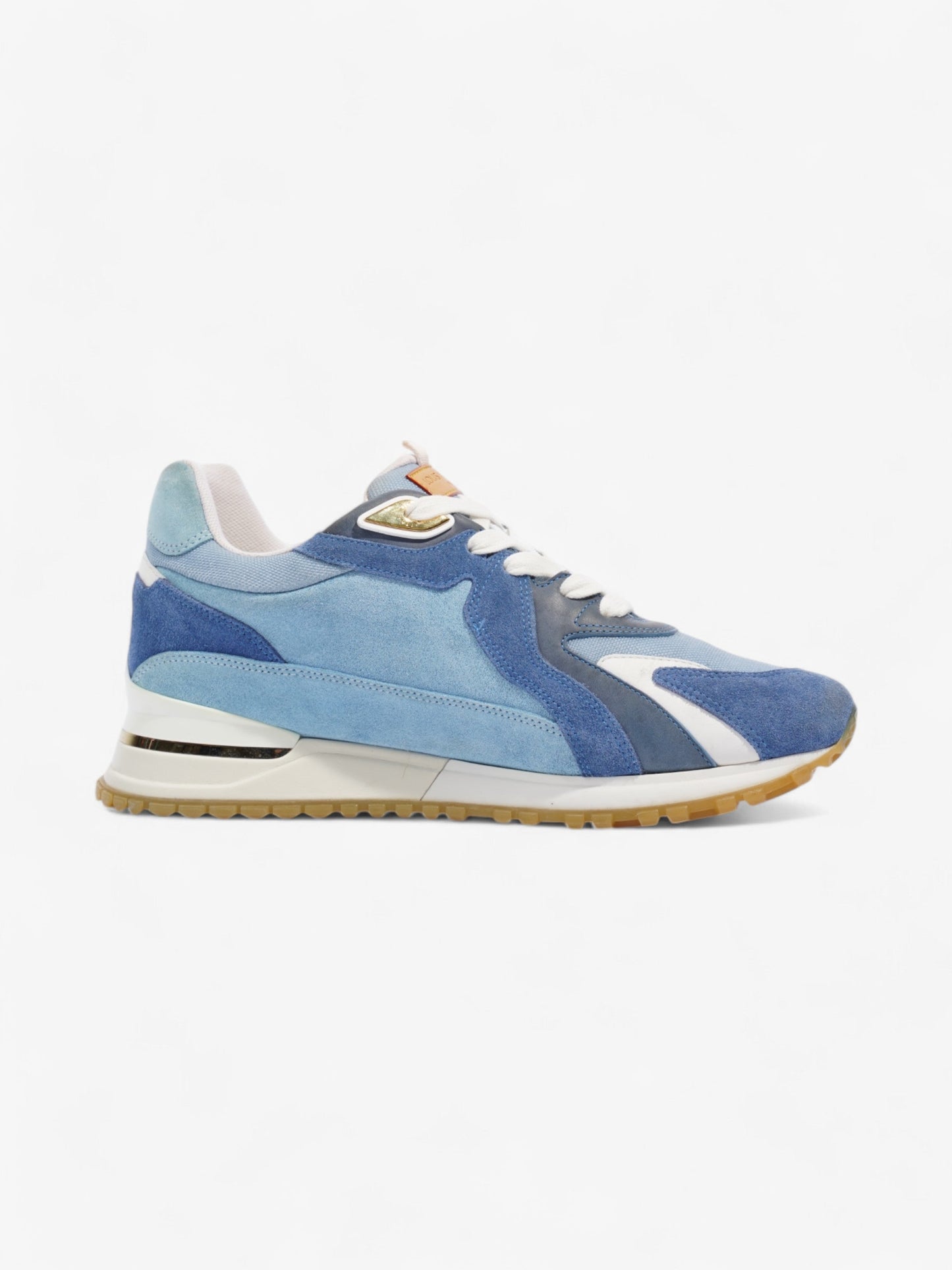Louis Vuitton Run Away Blue / White / Navy Blue Suede EU 40 UK 6