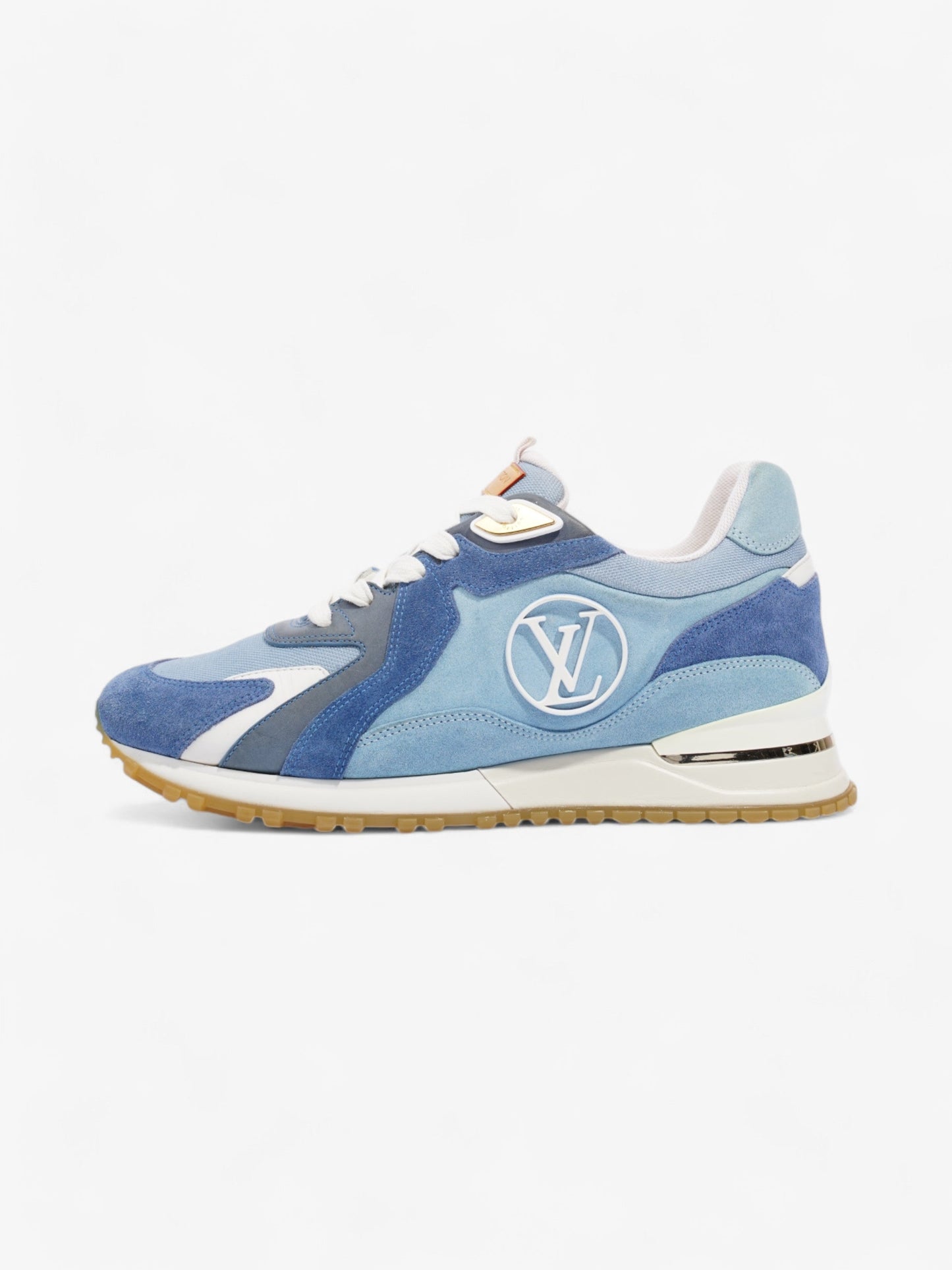 Louis Vuitton Run Away Blue / White / Navy Blue Suede EU 40 UK 6