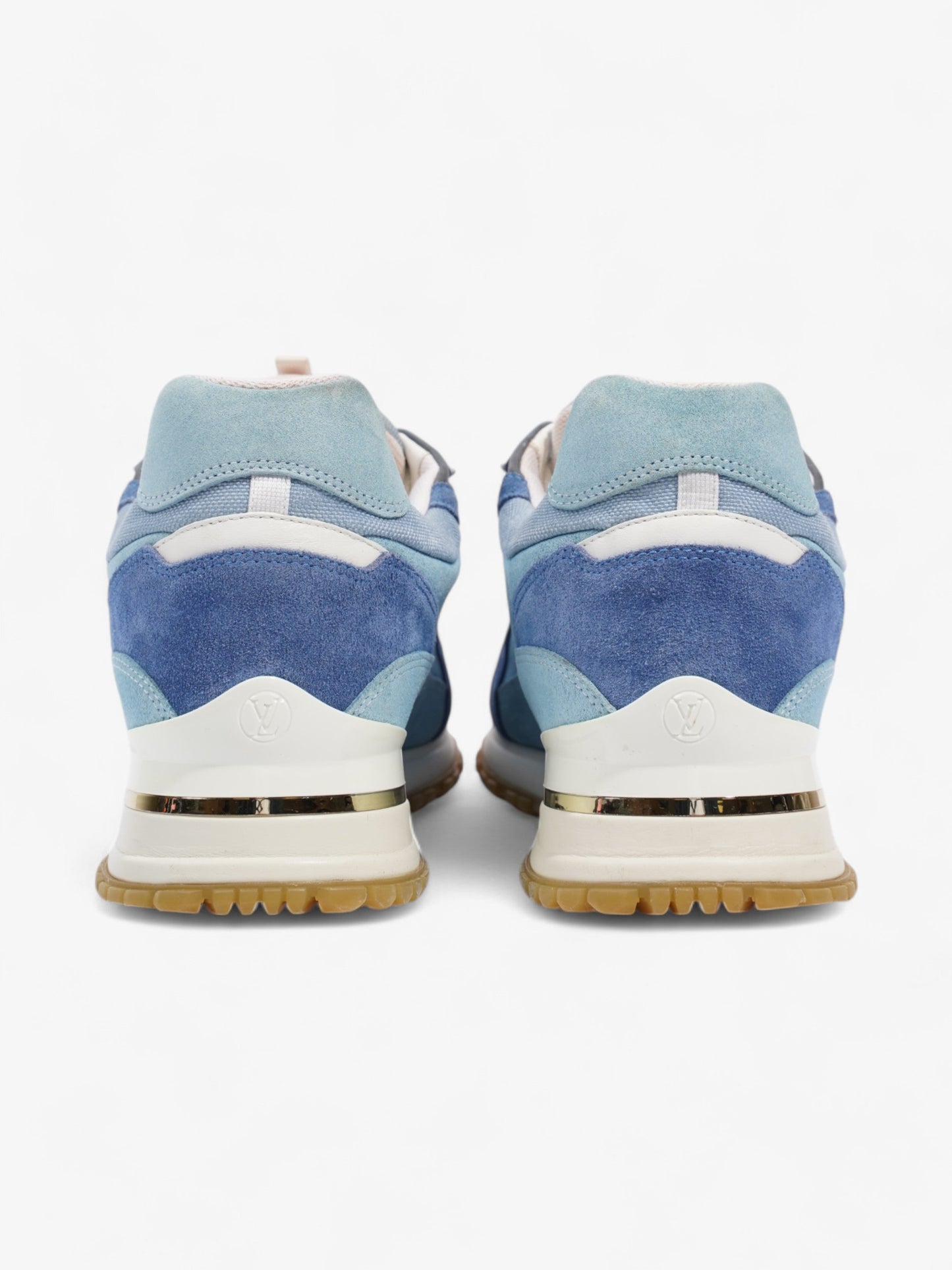 Louis Vuitton Run Away Blue / White / Navy Blue Suede EU 40 UK 6