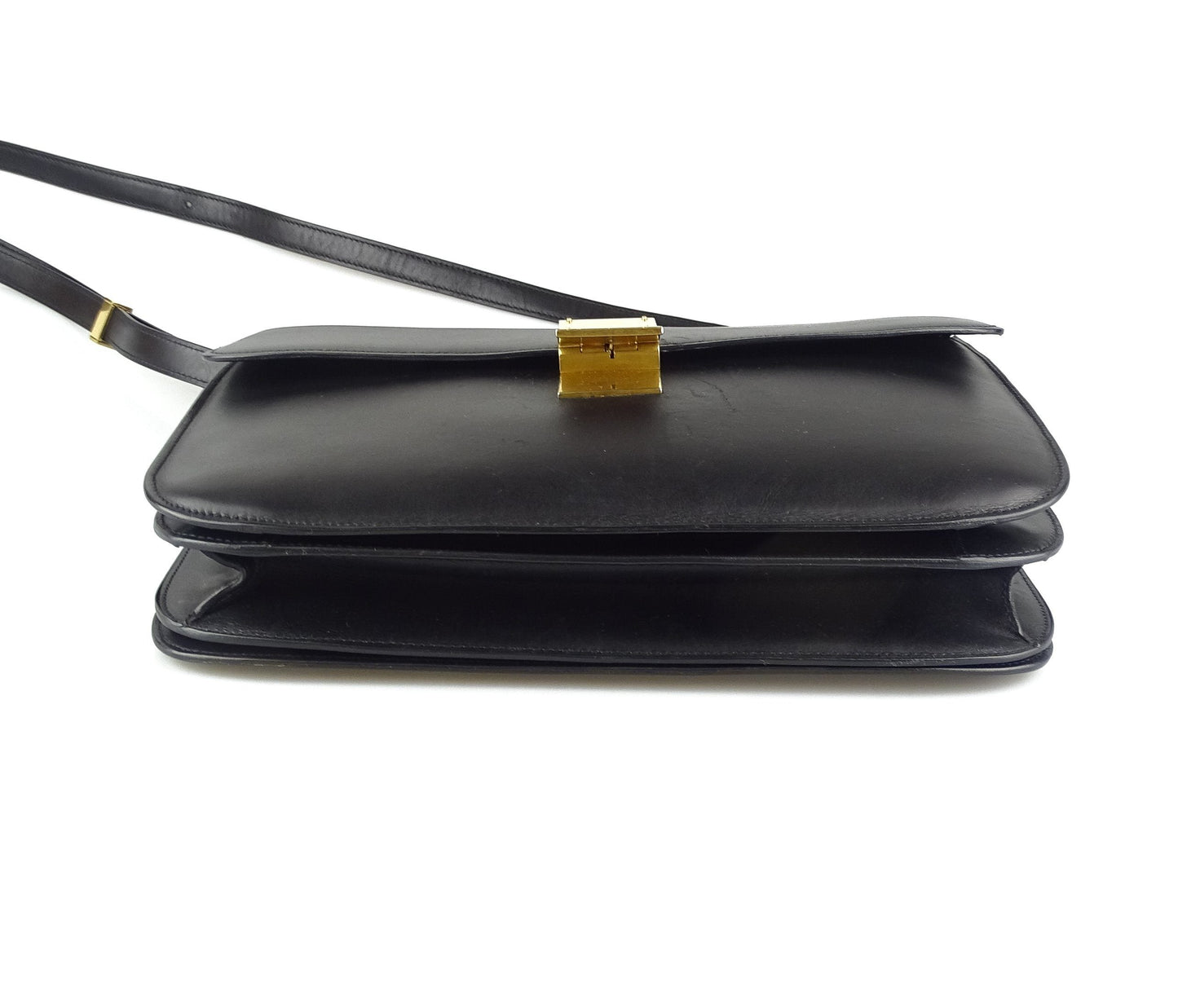 Celine Large Black Box Bag