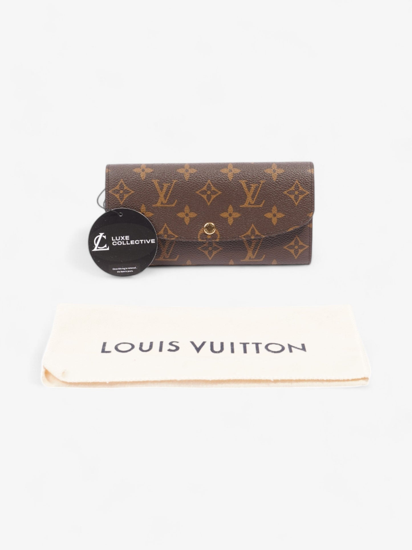 Louis Vuitton Sarah Wallet Monogram Coated Canvas
