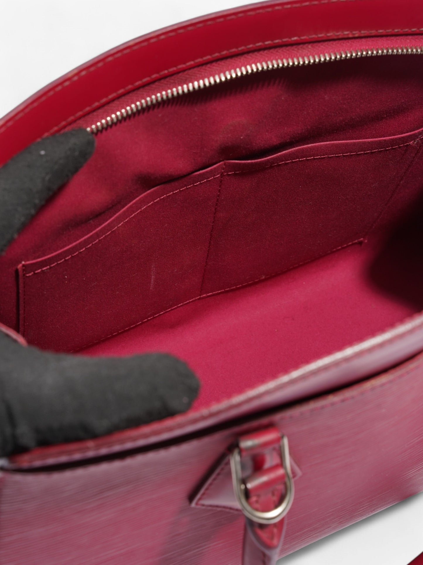 Louis Vuitton Soufflot Fuschia Epi Leather MM