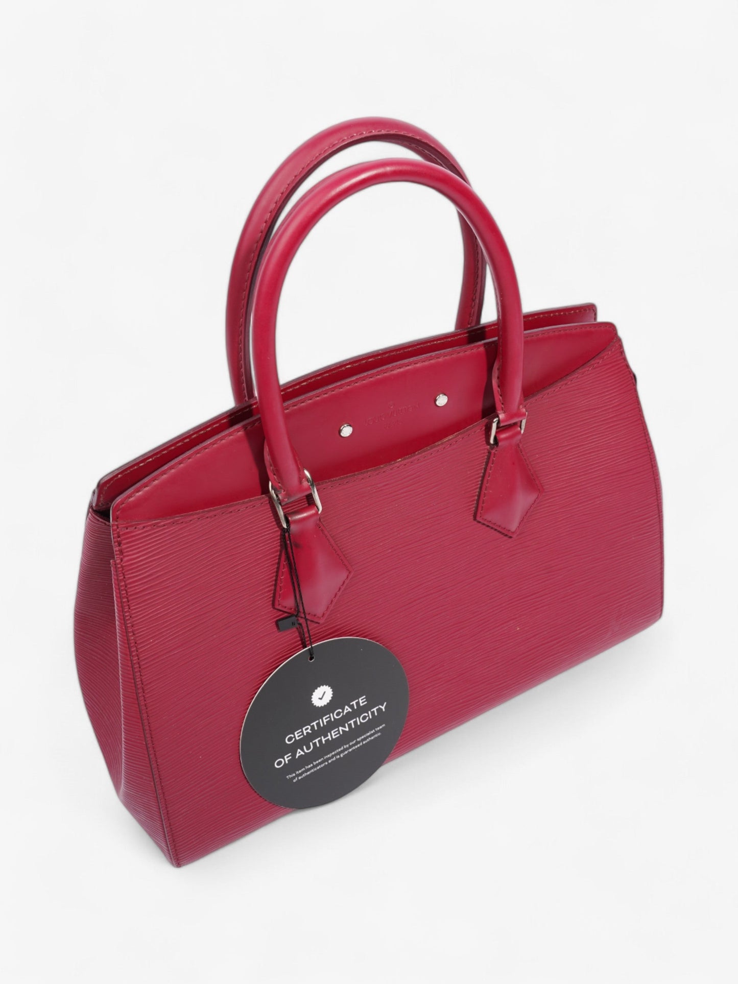 Louis Vuitton Soufflot Fuschia Epi Leather MM