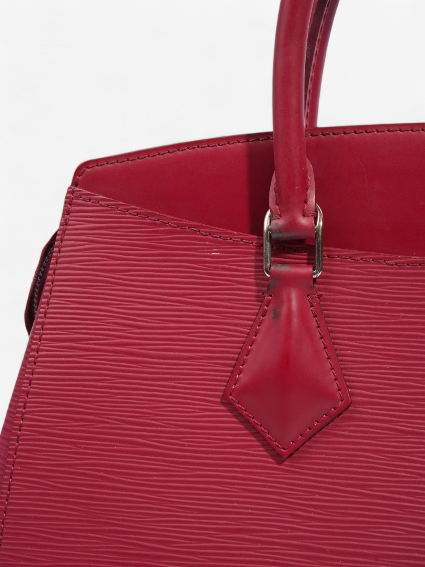 Louis Vuitton Soufflot Fuschia Epi Leather MM