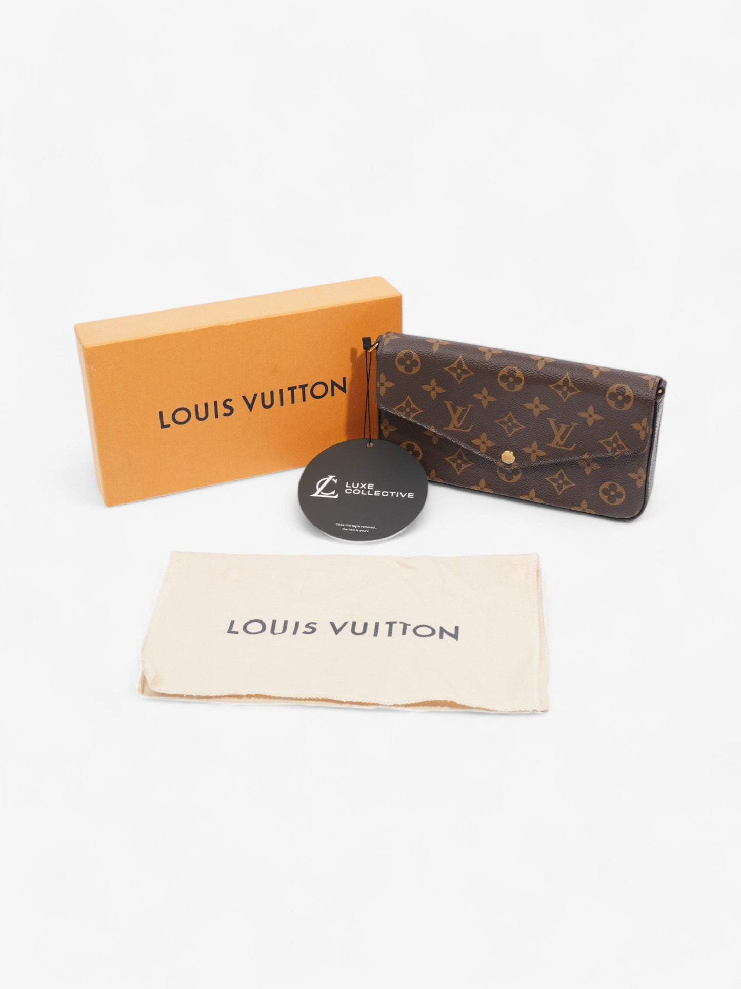 Louis Vuitton Pochette Felice Monogram Coated Canvas
