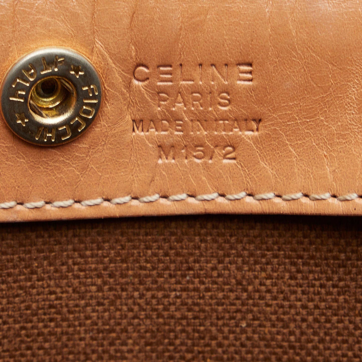 Brown Celine Macadam Tote