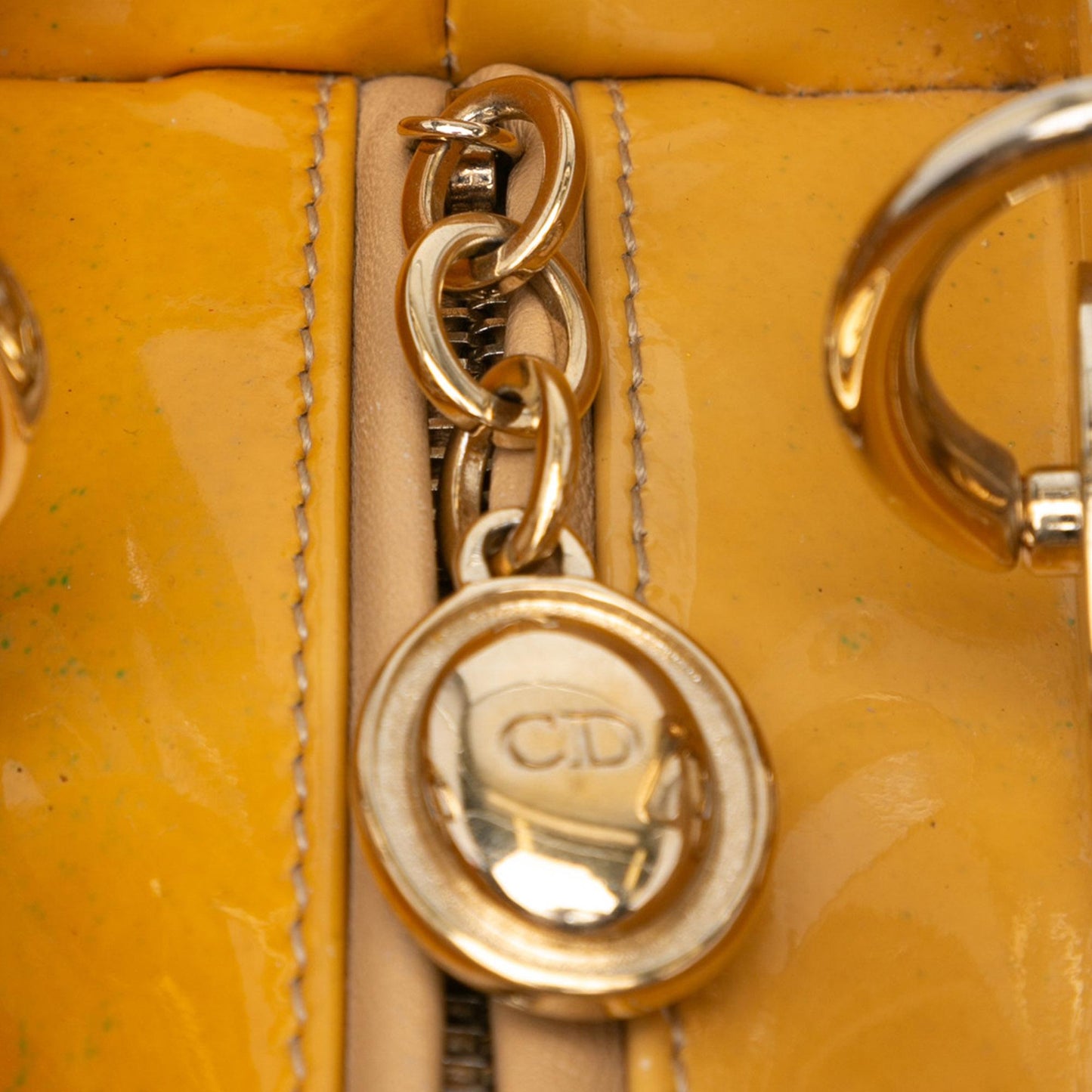 Dior Medium Patent Cannage Lady Dior (SHG-DddUfV)