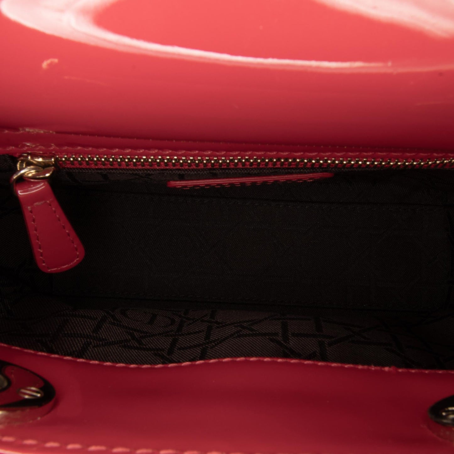 Dior Mini Patent Cannage Lady Dior (SHG-mq5mlX)