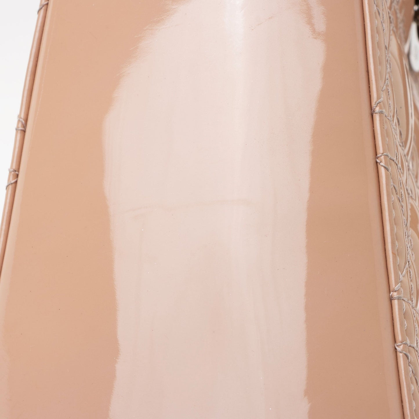 Dior Patent Leather Lady Dior Large Tote (SHF-oF5d9t)