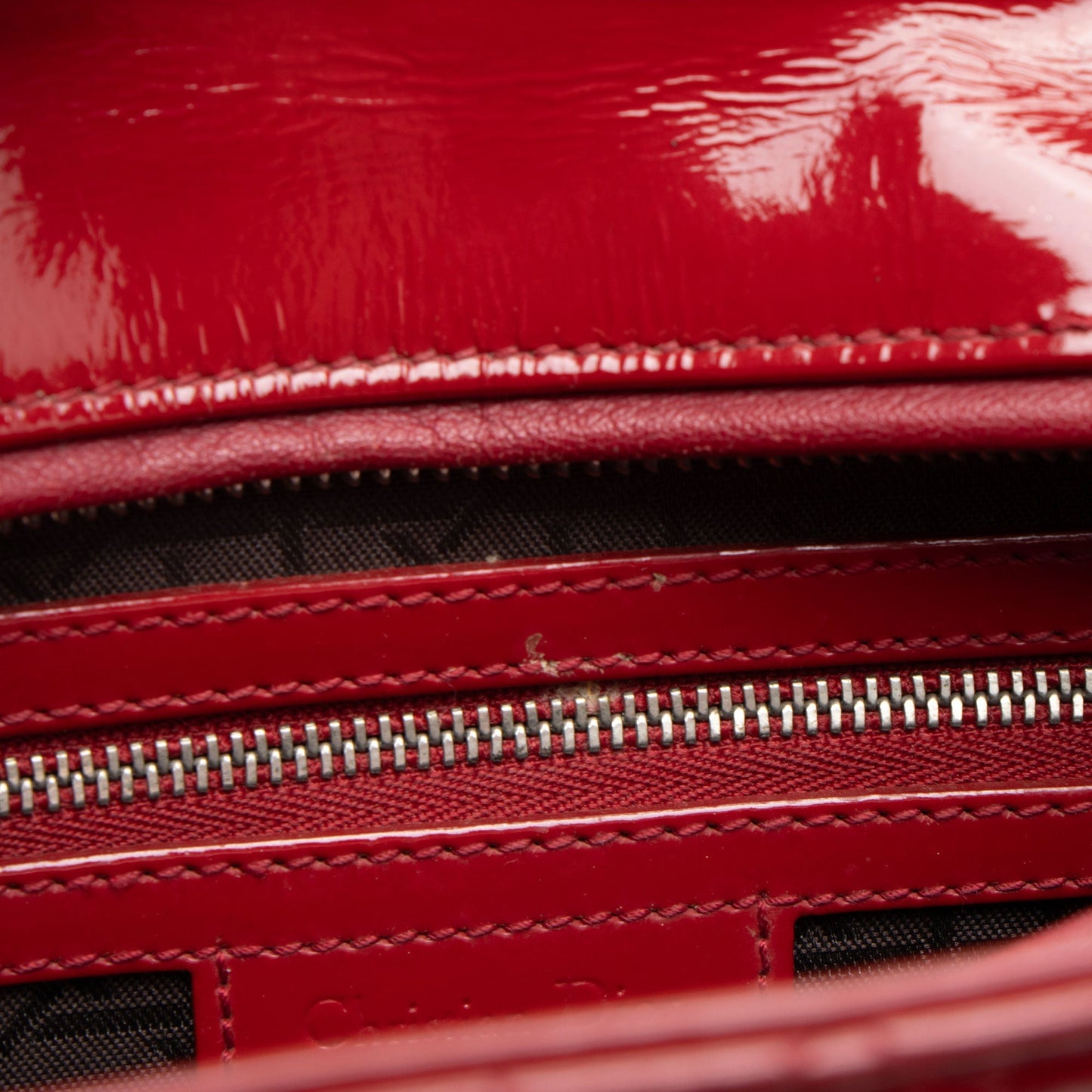 Dior Patent Leather Lady Dior Large Tote (SHF-lUu7jb)