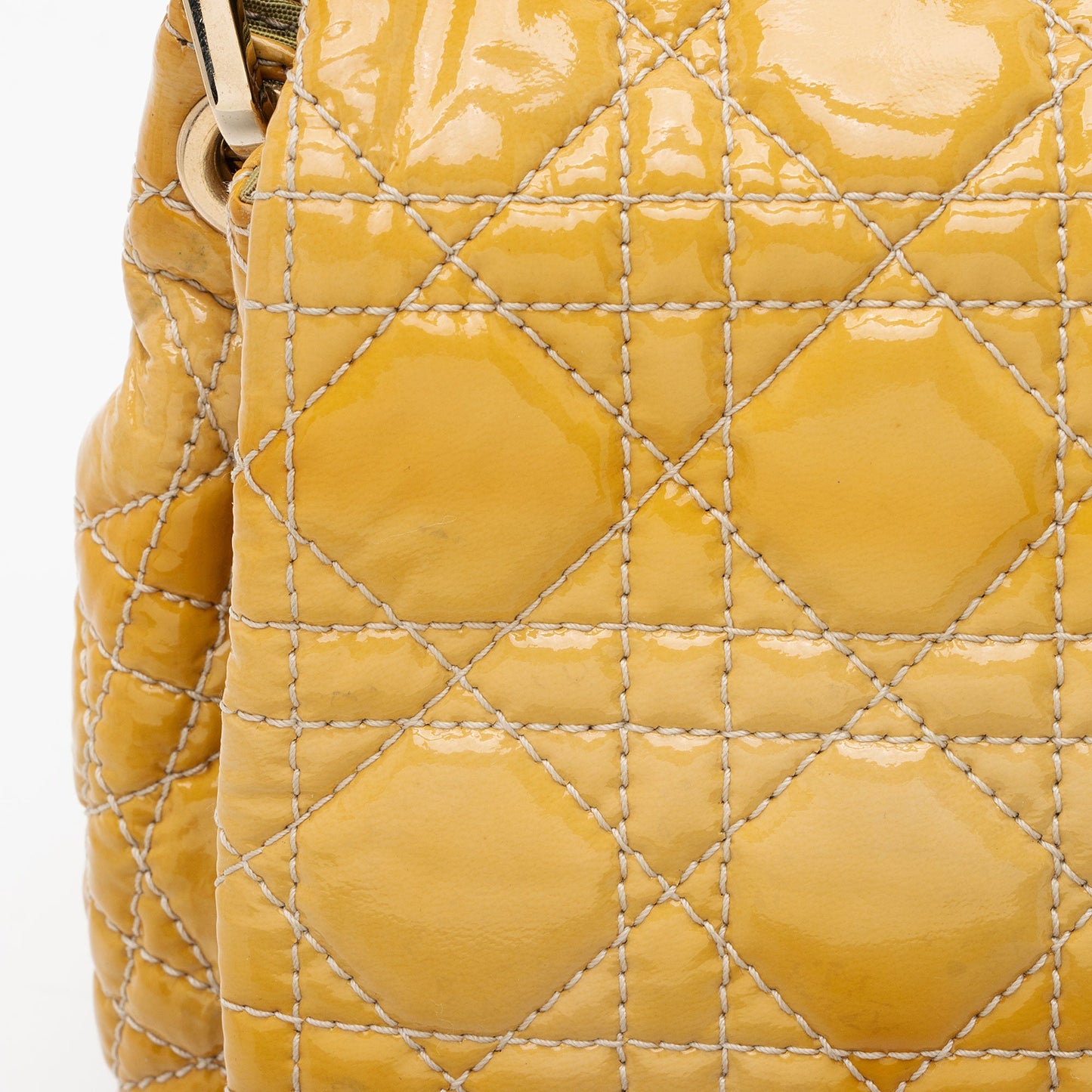 Dior Patent Leather New Lock Flap Bag (SHF-feTpMG)