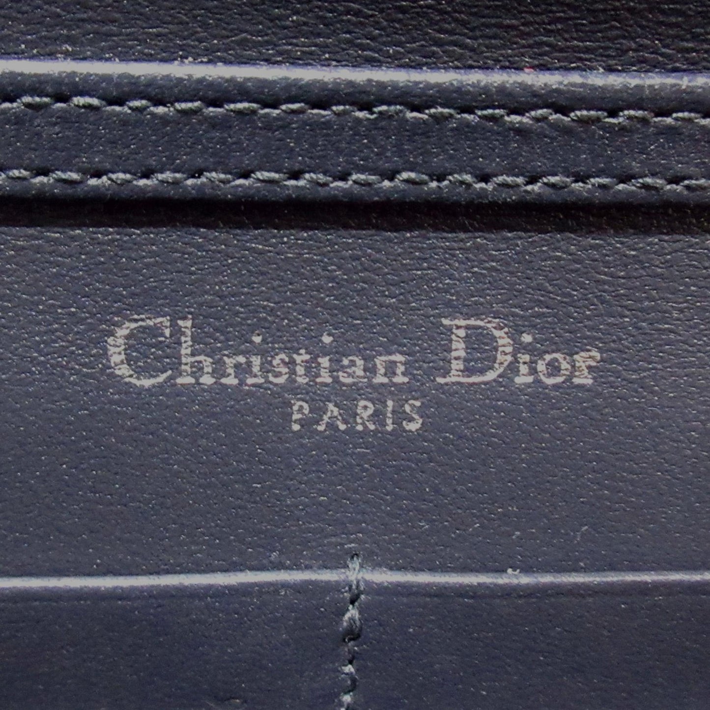 Dior Patent Microcannage Diorama Wallet on Chain (SHG-Lyb37J)