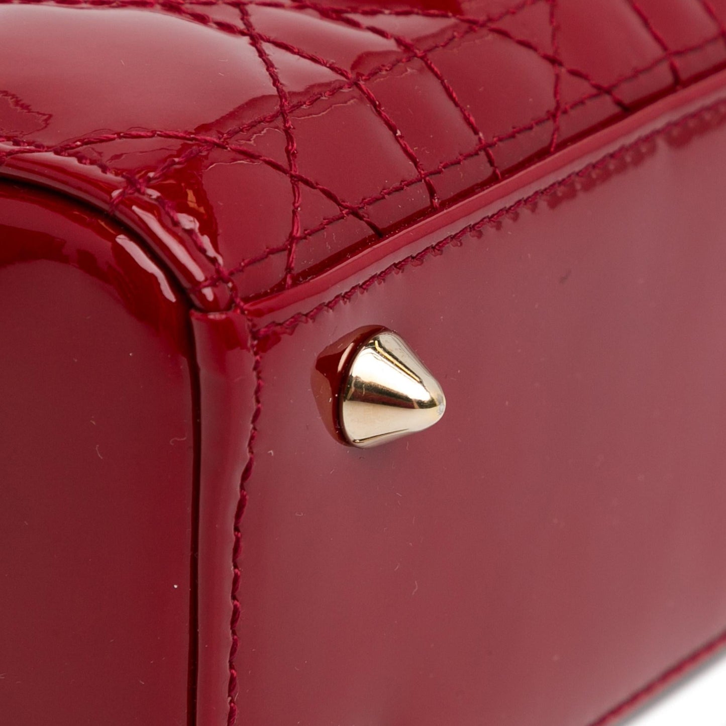 Dior Small Patent Cannage Lady Dior (SHG-PZW9FC)