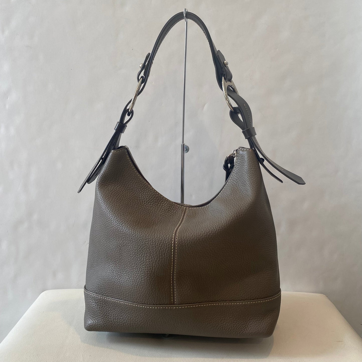 DOONEY & BOURKE Gracie Hobo Elephant Gray NWOT