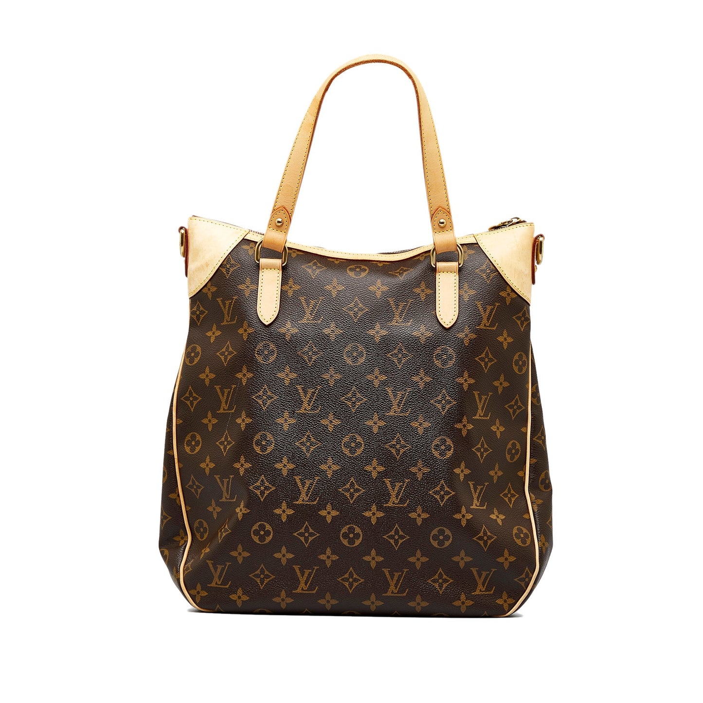 Brown Louis Vuitton Monogram Odeon GM Satchel