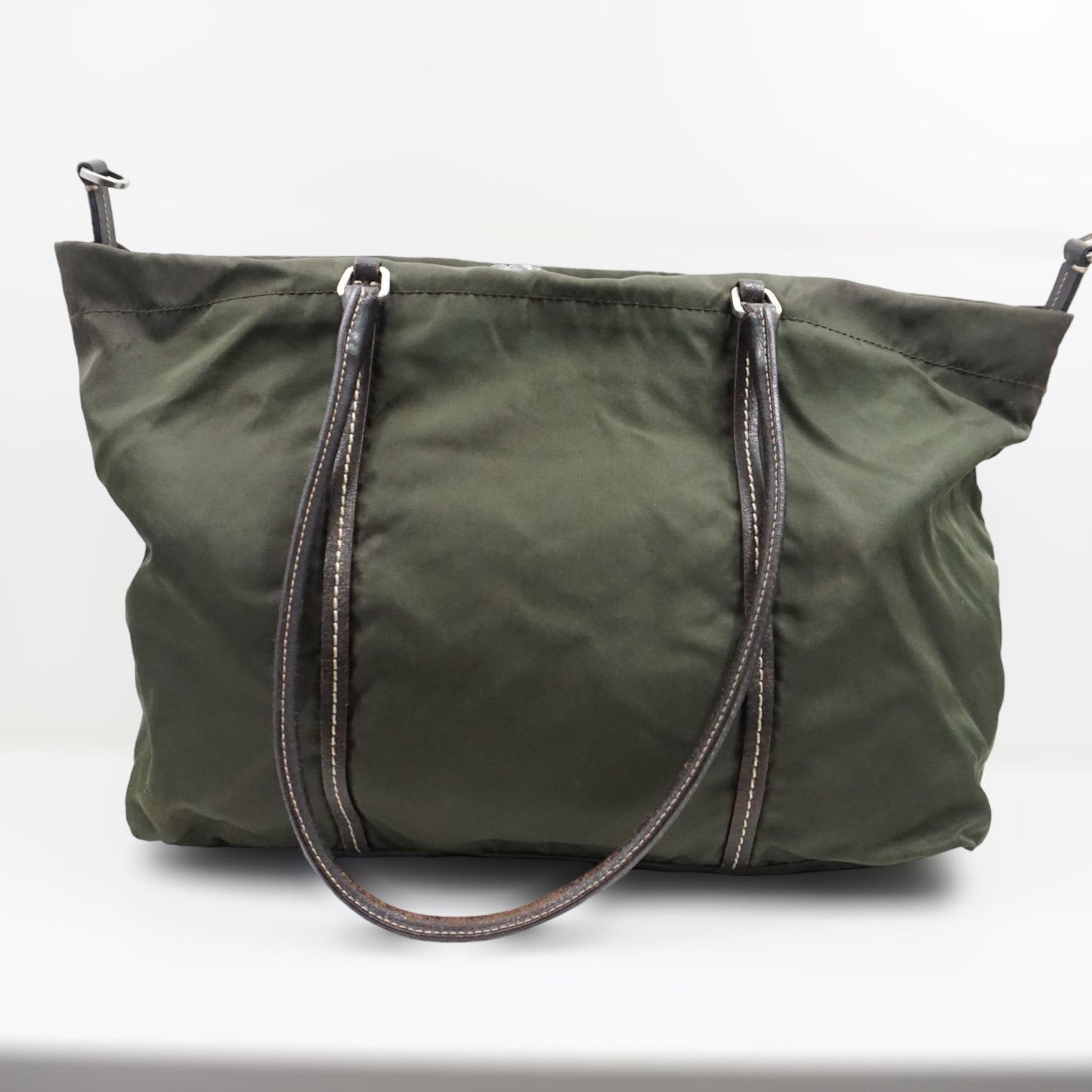 Prada ArmygrÃƒÆ’Ã‚Â¸n Skuldertaske