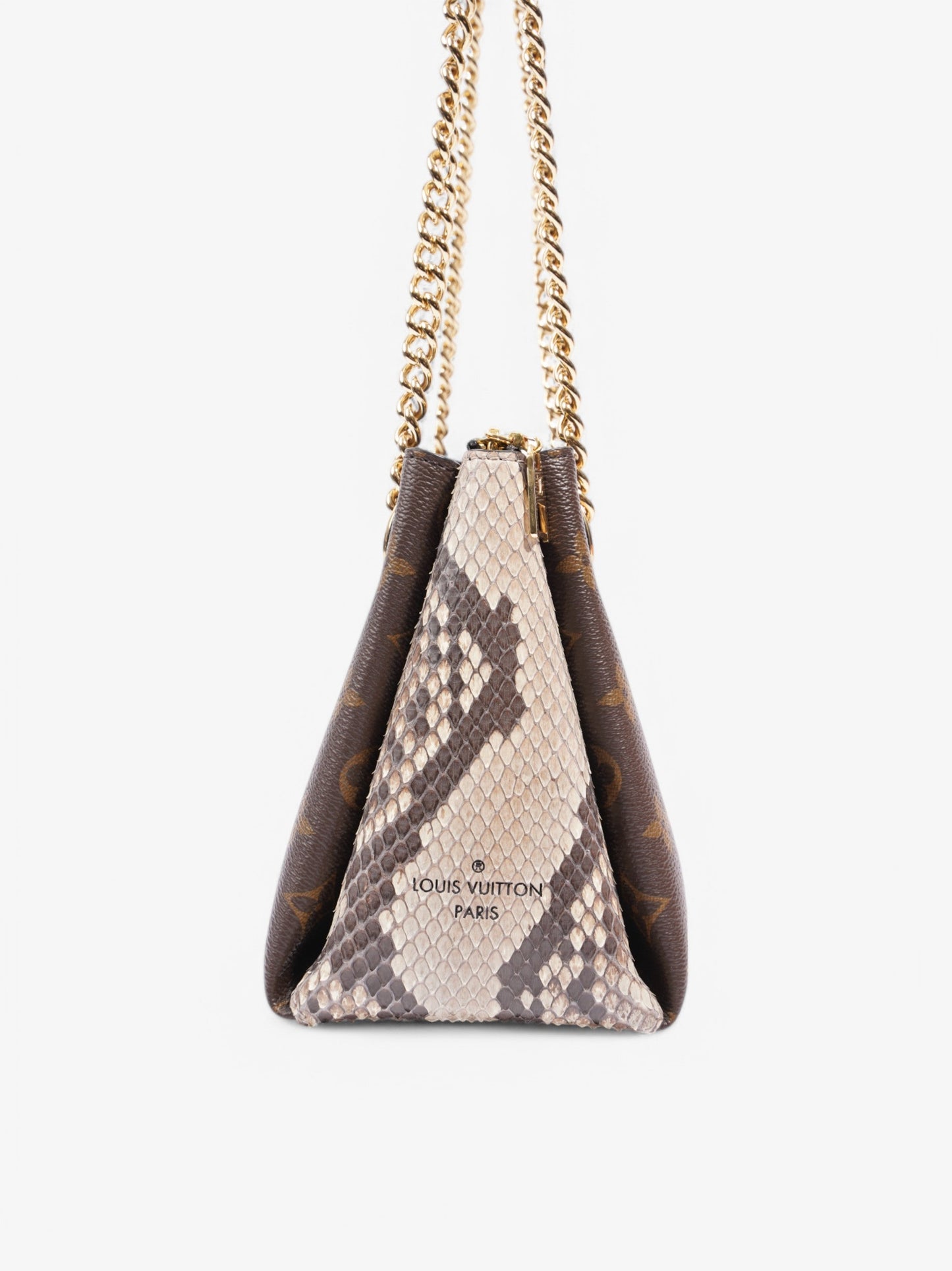 Louis Vuitton Surene Monogram / Python Coated Canvas BB