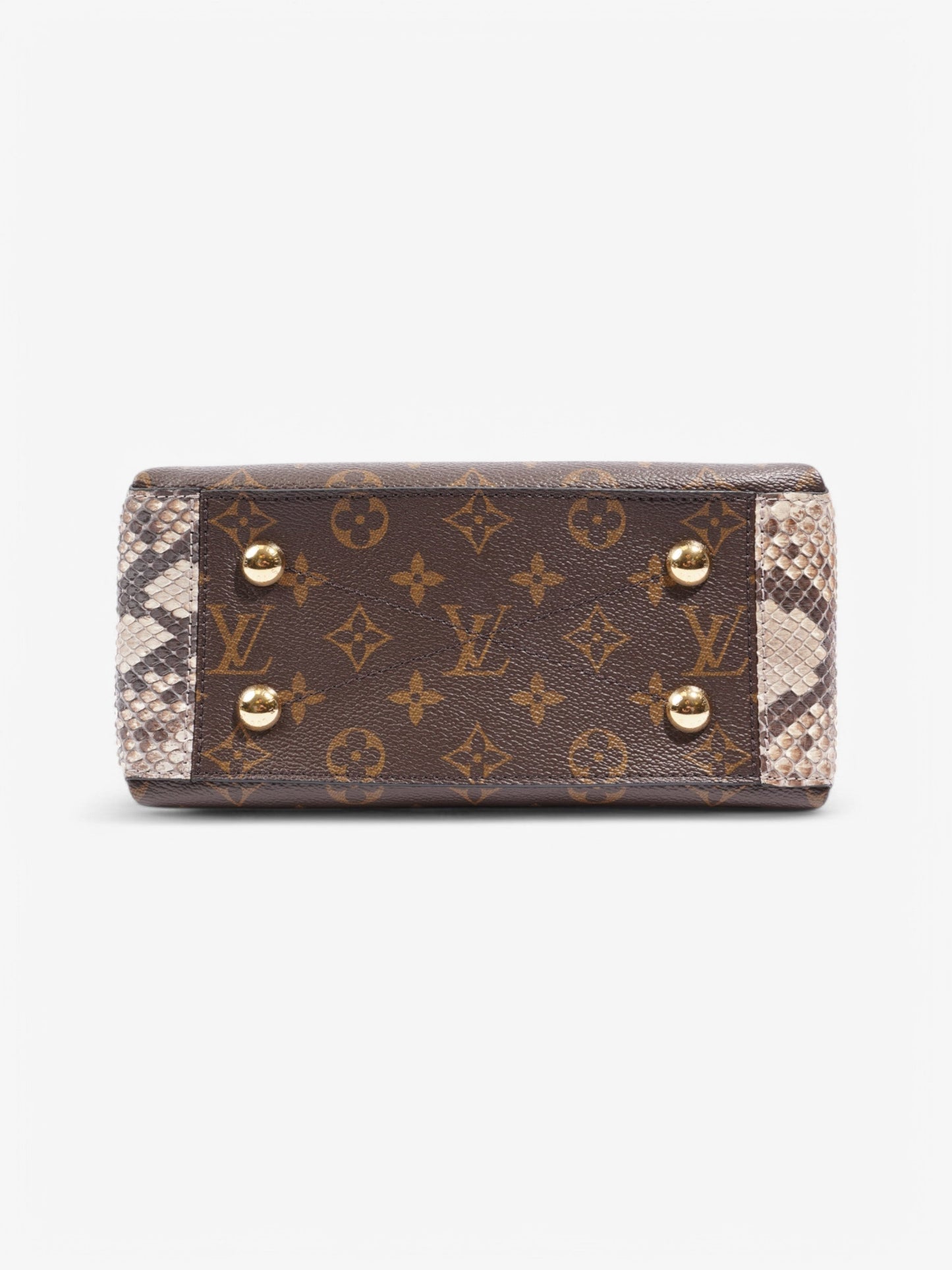 Louis Vuitton Surene Monogram / Python Coated Canvas BB