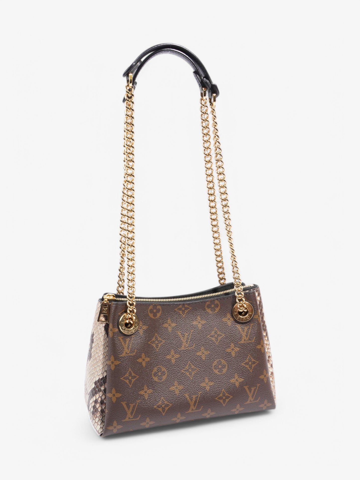 Louis Vuitton Surene Monogram / Python Coated Canvas BB