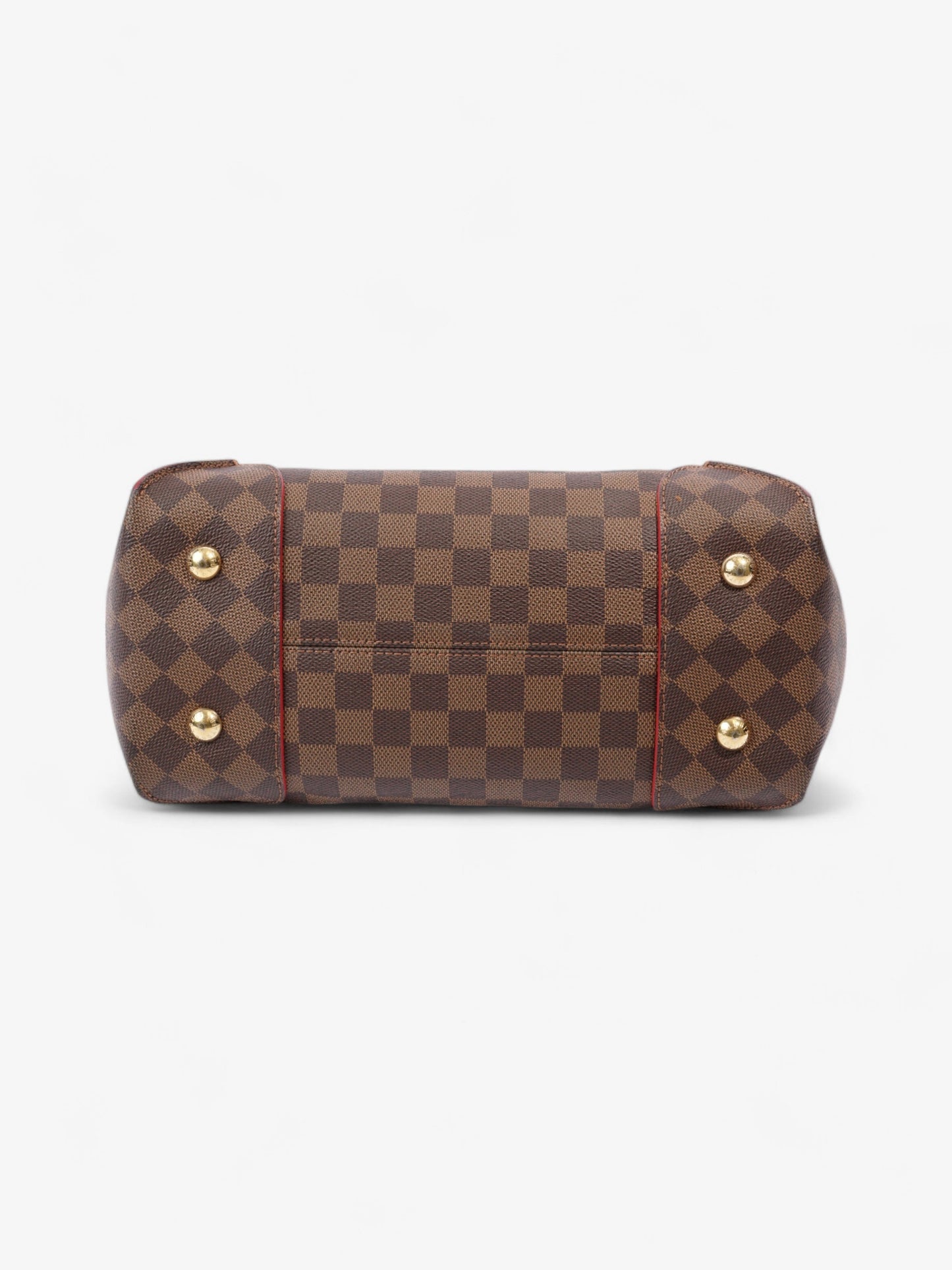 Louis Vuitton Caissa Damier Ebene Coated Canvas