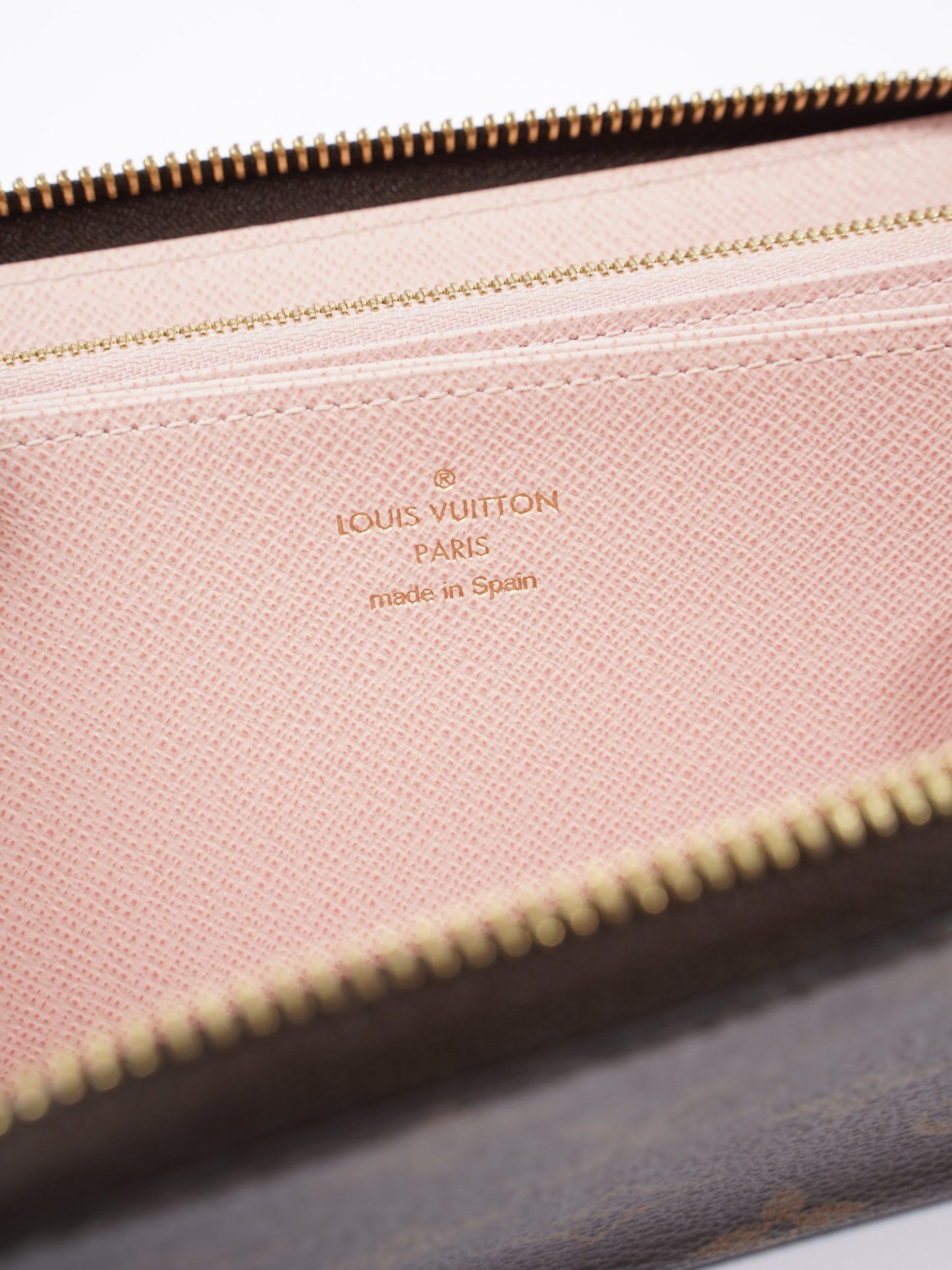 Louis Vuitton Zippy Wallet Monogram Coated Canvas