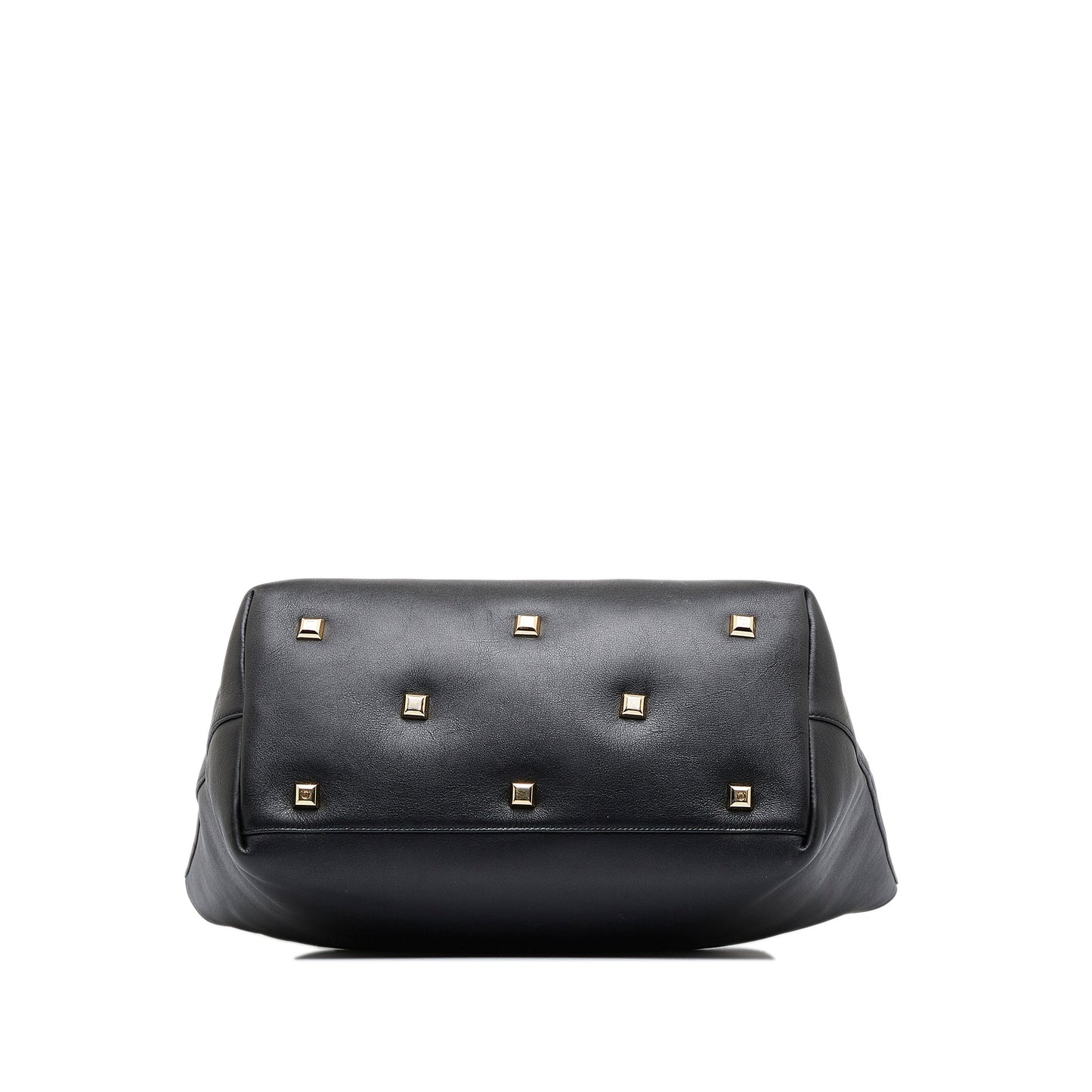 Black Ferragamo Gancini Tote Bag