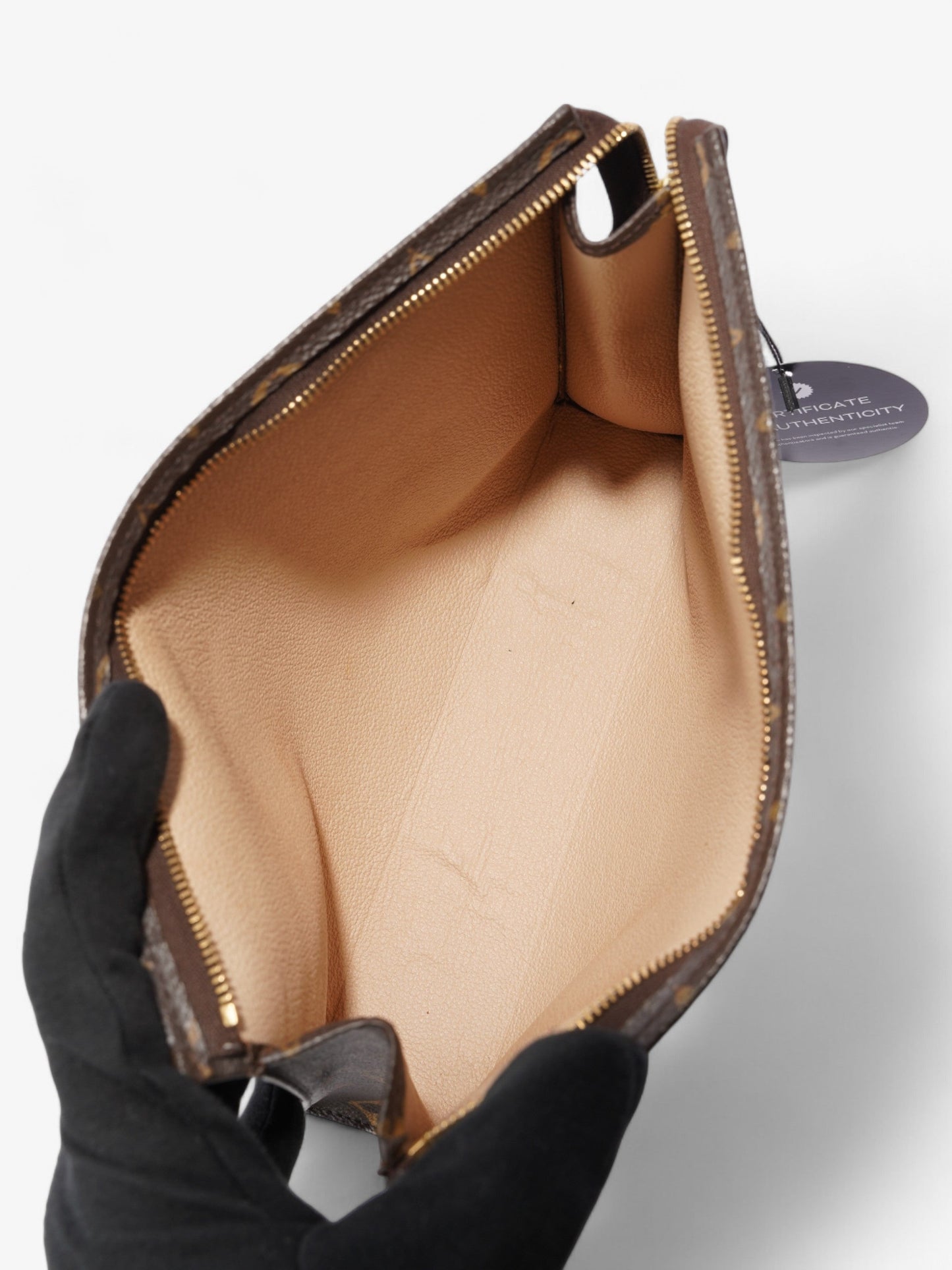 Louis Vuitton Toiletry Pouch Monogram Coated Canvas 26
