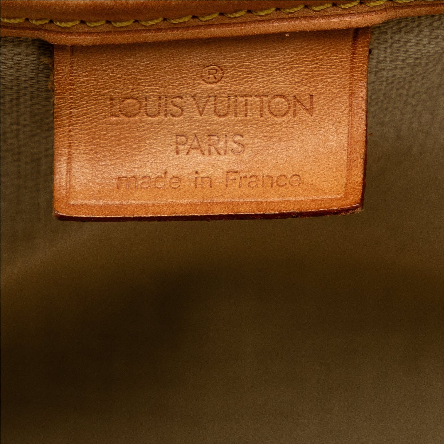 Brown Louis Vuitton Monogram Excursion Handbag