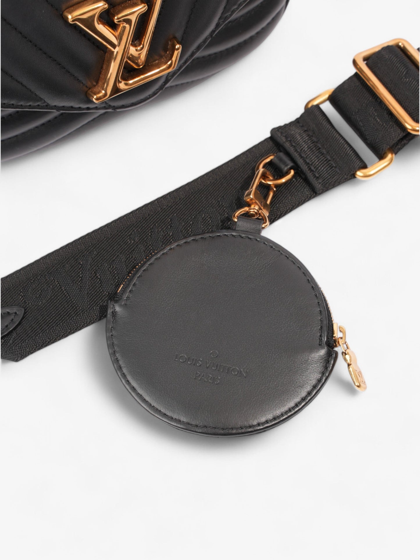 Louis Vuitton New Wave Multi-Pochette Black Leather