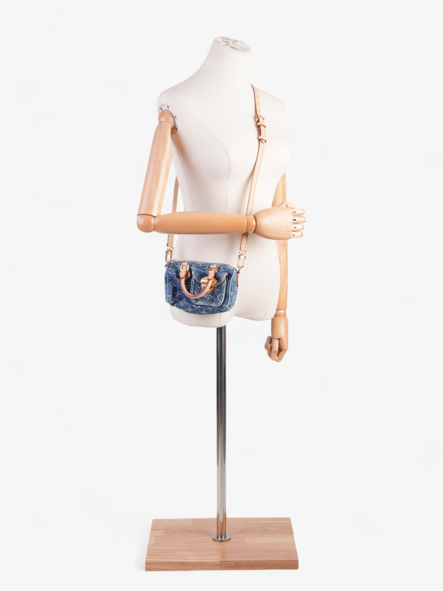 Louis Vuitton Speedy Blue Monogram Denim Nano