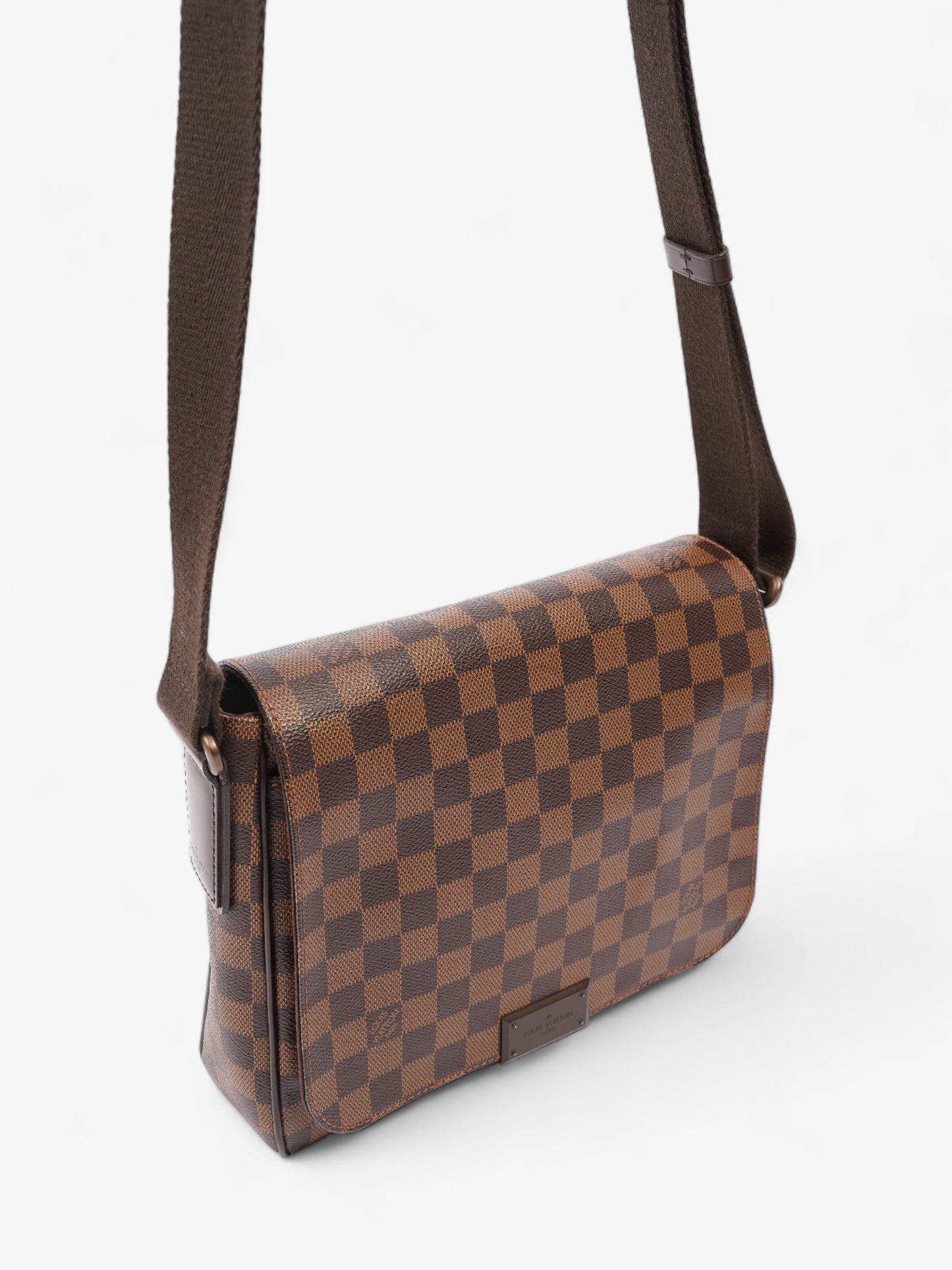 Louis Vuitton District Messenger Bag Damier Ebene Coated Canvas PM