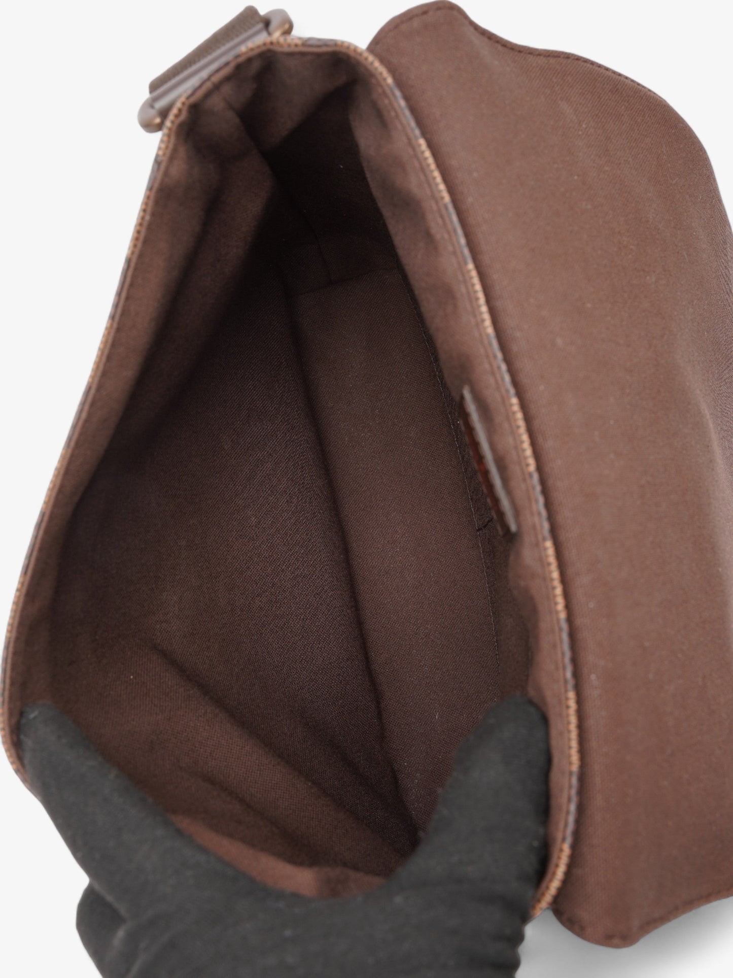 Louis Vuitton District Messenger Bag Damier Ebene Coated Canvas PM