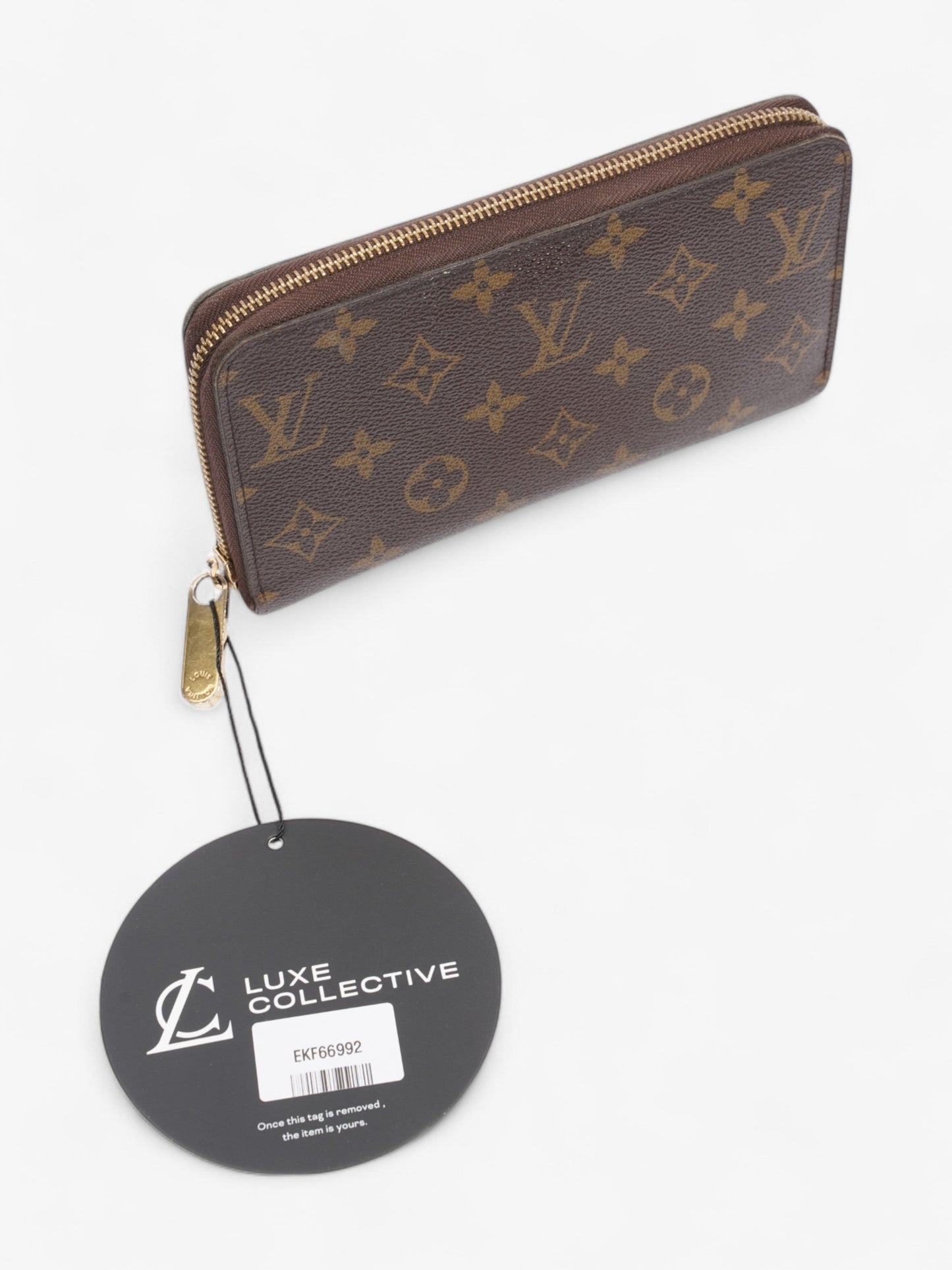 Louis Vuitton Zippy Wallet Monogram / Gold Coated Canvas
