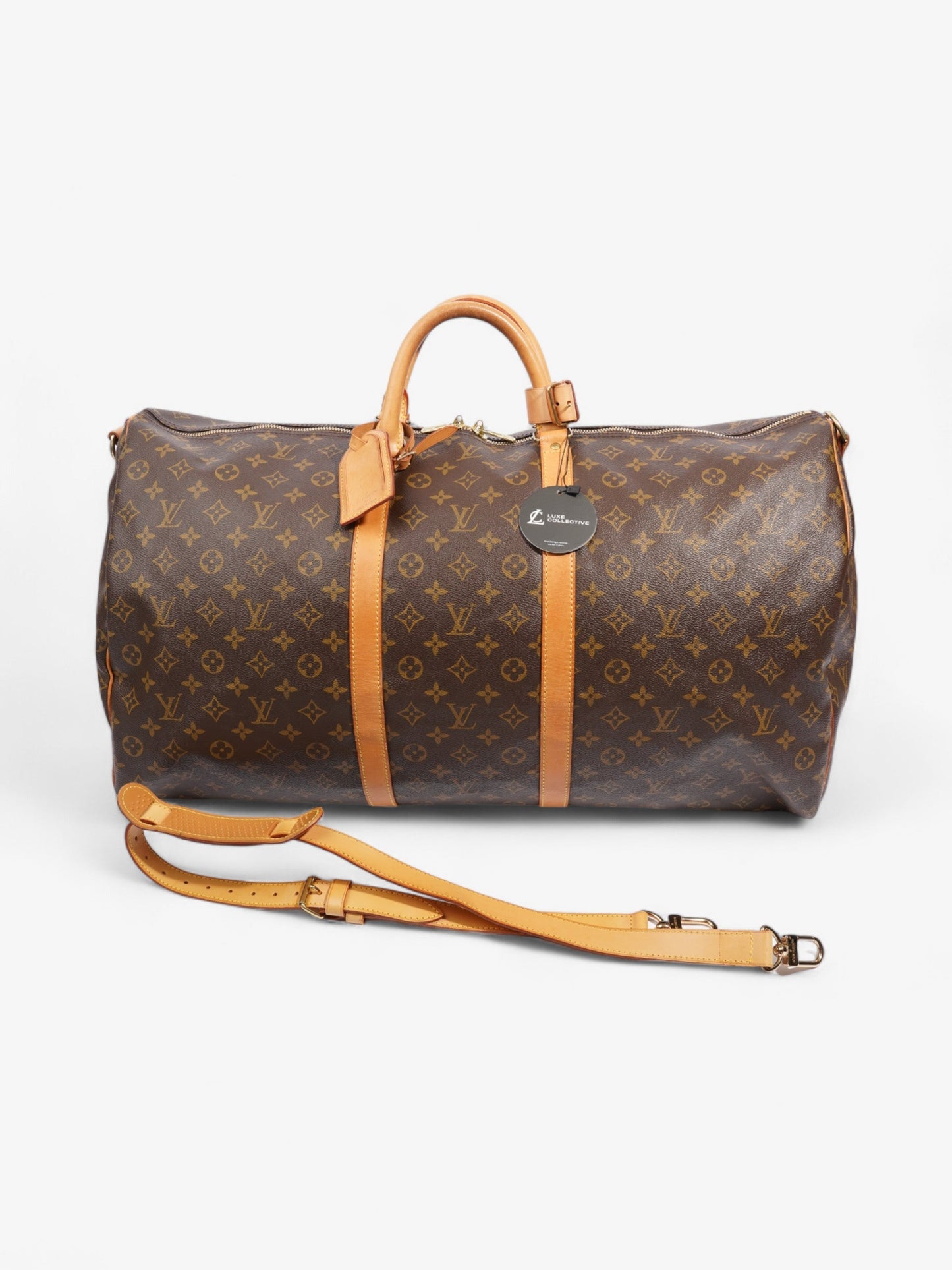 Louis Vuitton Keepall Bandouliere 60 Monogram Coated Canvas