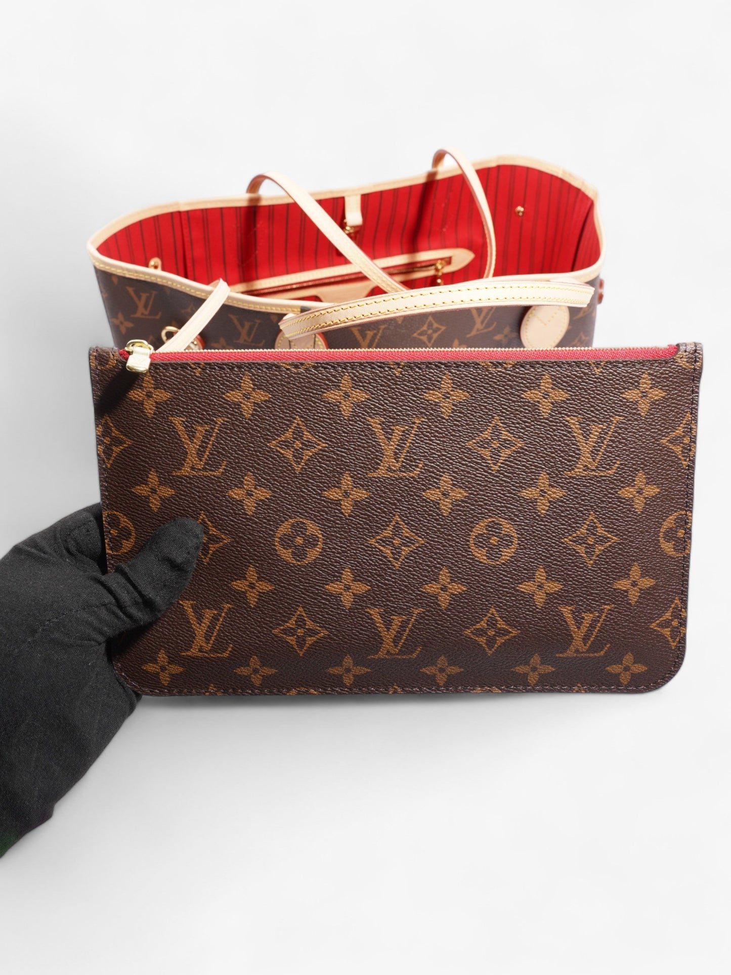Louis Vuitton Neverfull MM Monogram Coated Canvas