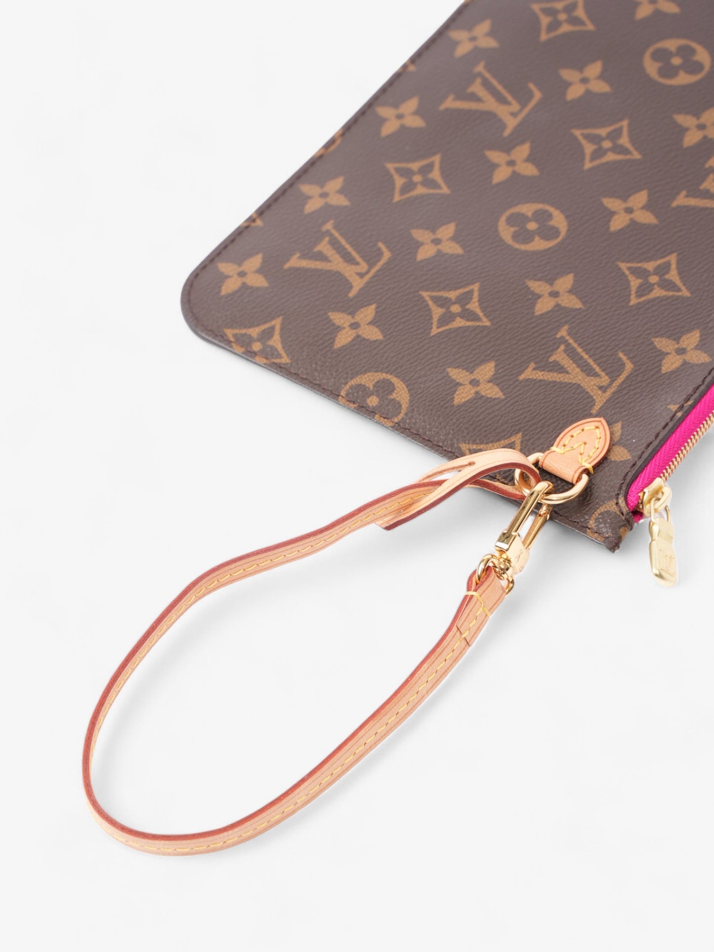 Louis Vuitton Neverful Pochette Monogram Coated Canvas