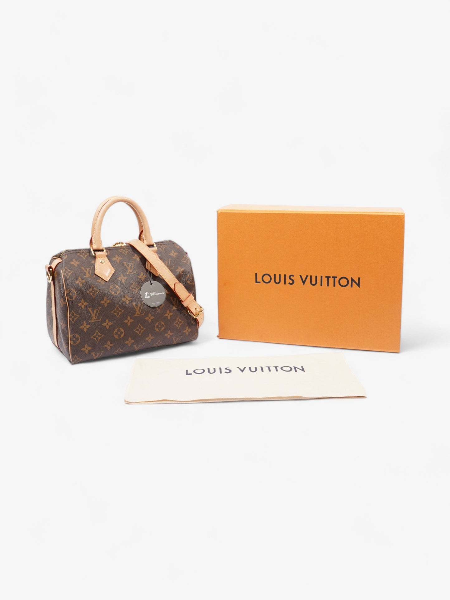 Louis Vuitton Speedy Bandouli猫re 25 Monogram Coated Canvas