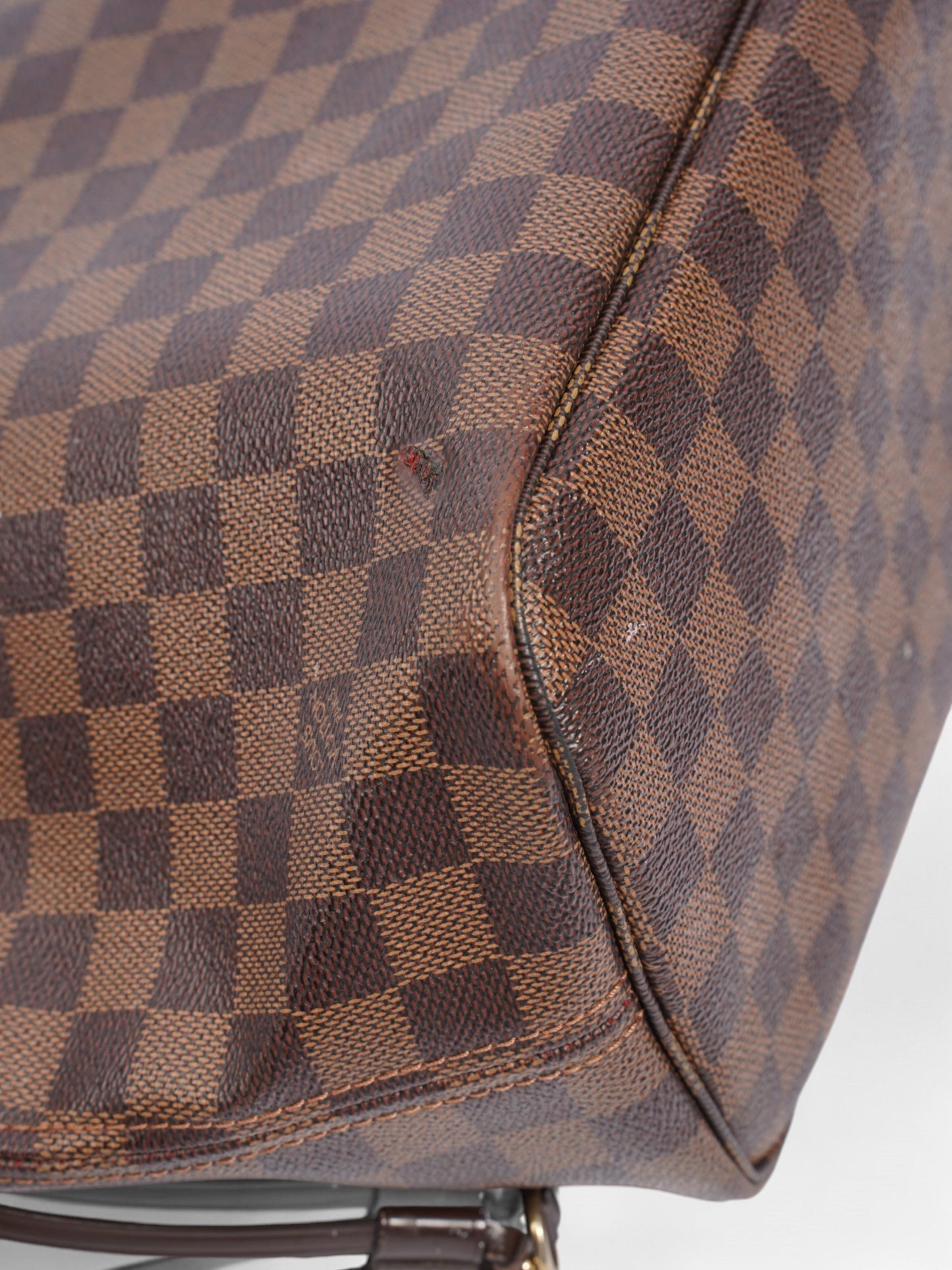 Louis Vuitton Neverfull Damier Ebene Coated Canvas MM