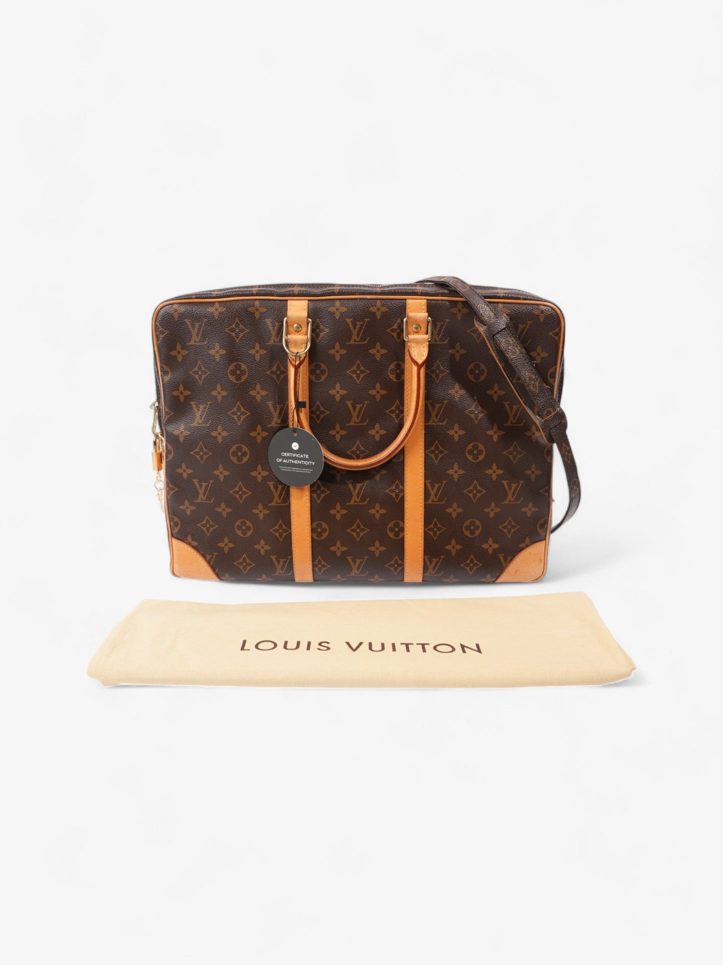 Louis Vuitton Porte Documents Voyage Monogram Coated Canvas