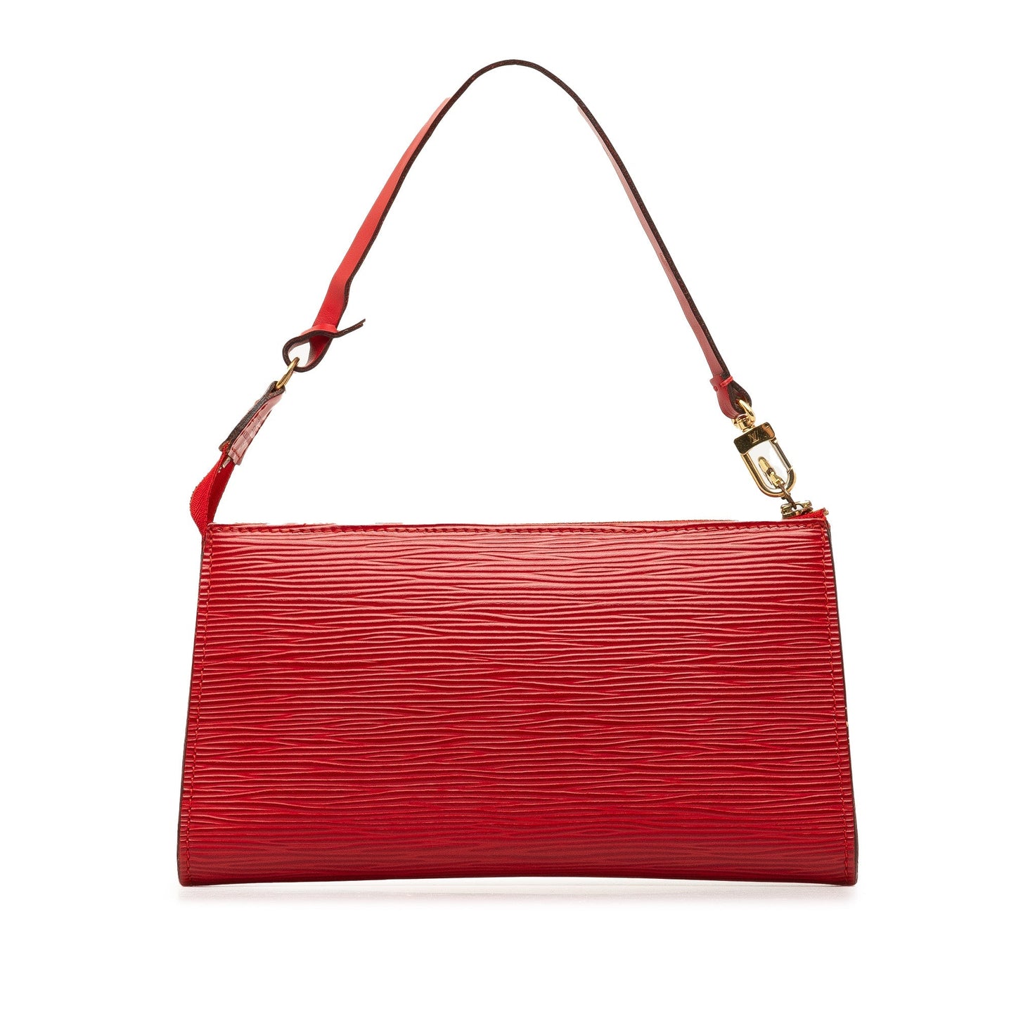 Red Louis Vuitton Epi Pochette Accessoires Shoulder Bag
