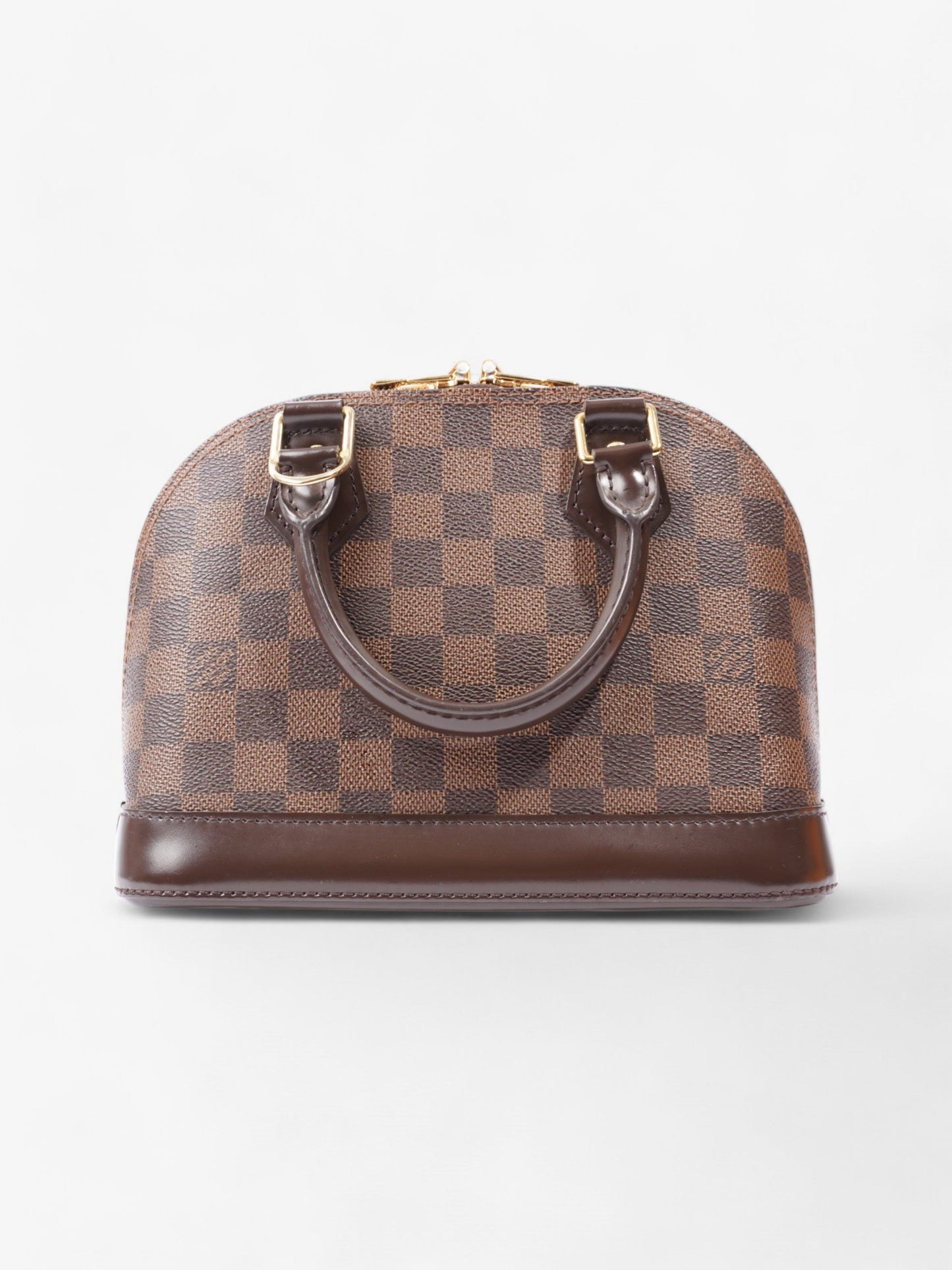Louis Vuitton Alma Damier Ebene Coated Canvas BB